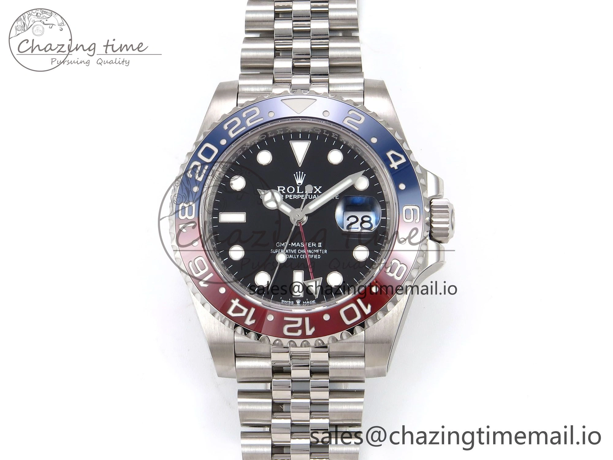 GMT-Master II 126710 BLRO ZF 1:1 Best Edition on Jubilee Bracelet SH Lightweight 963