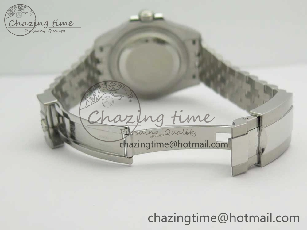Unisex GMT-Master II 126710 BPF BLNR Black Blue Ceramic Maker Best Edition on SS Jubilee Bracelet A 3287