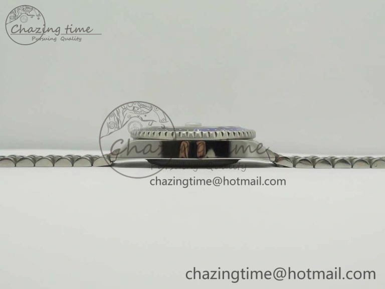GMT-Master II 126710 Black Blue Ceramic Bezel 904L SS DJF Best Edition Black Dial on 904L Jubilee Bracelet A Affordable 3246