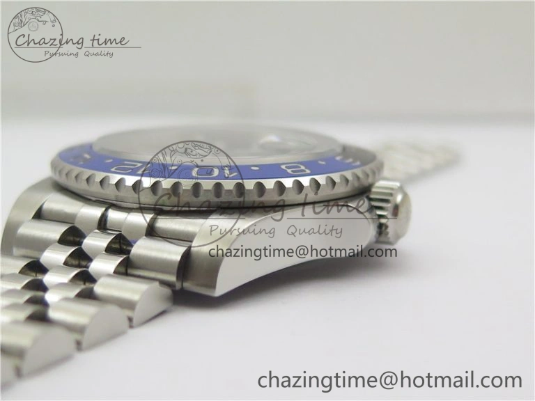 NewStyle GMT-Master II 126710 Black Blue Ceramic Bezel 904L SS GMF 1:1 Best Edition Black Dial on 904L Jubilee Bracelet A 2499