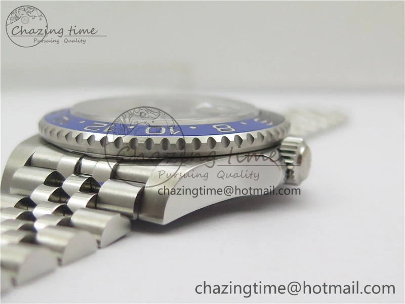 NewStyle GMT-Master II 126710 Black Blue Ceramic Bezel 904L SS GMF 1:1 Best Edition Black Dial on 904L Jubilee Bracelet A 2499