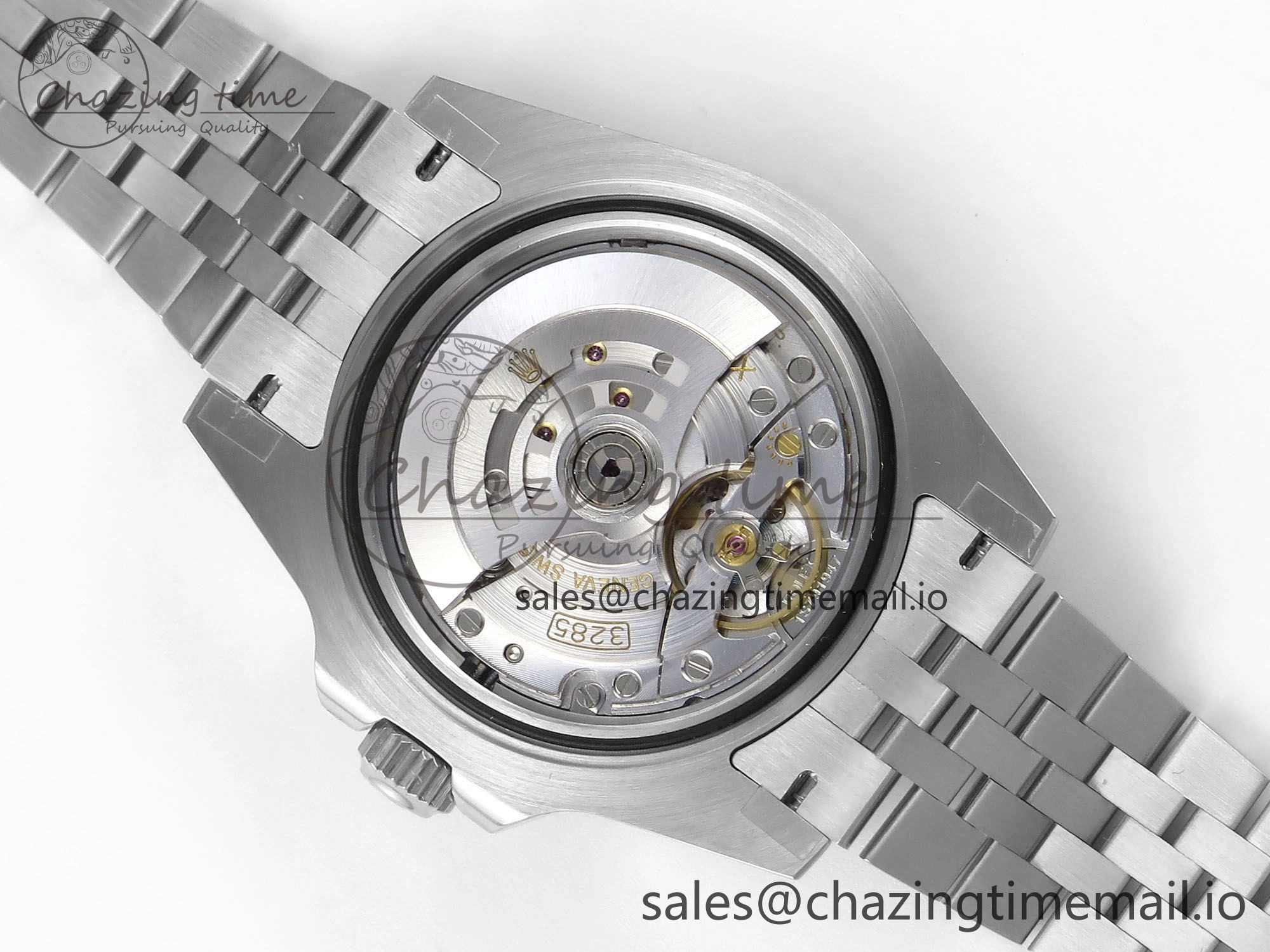 GMT-Master II 126710 Black Red Ceramic 904L QF 1:1 Best Edition on SS Jubilee Bracelet SH3285 V RelaxedFit 277