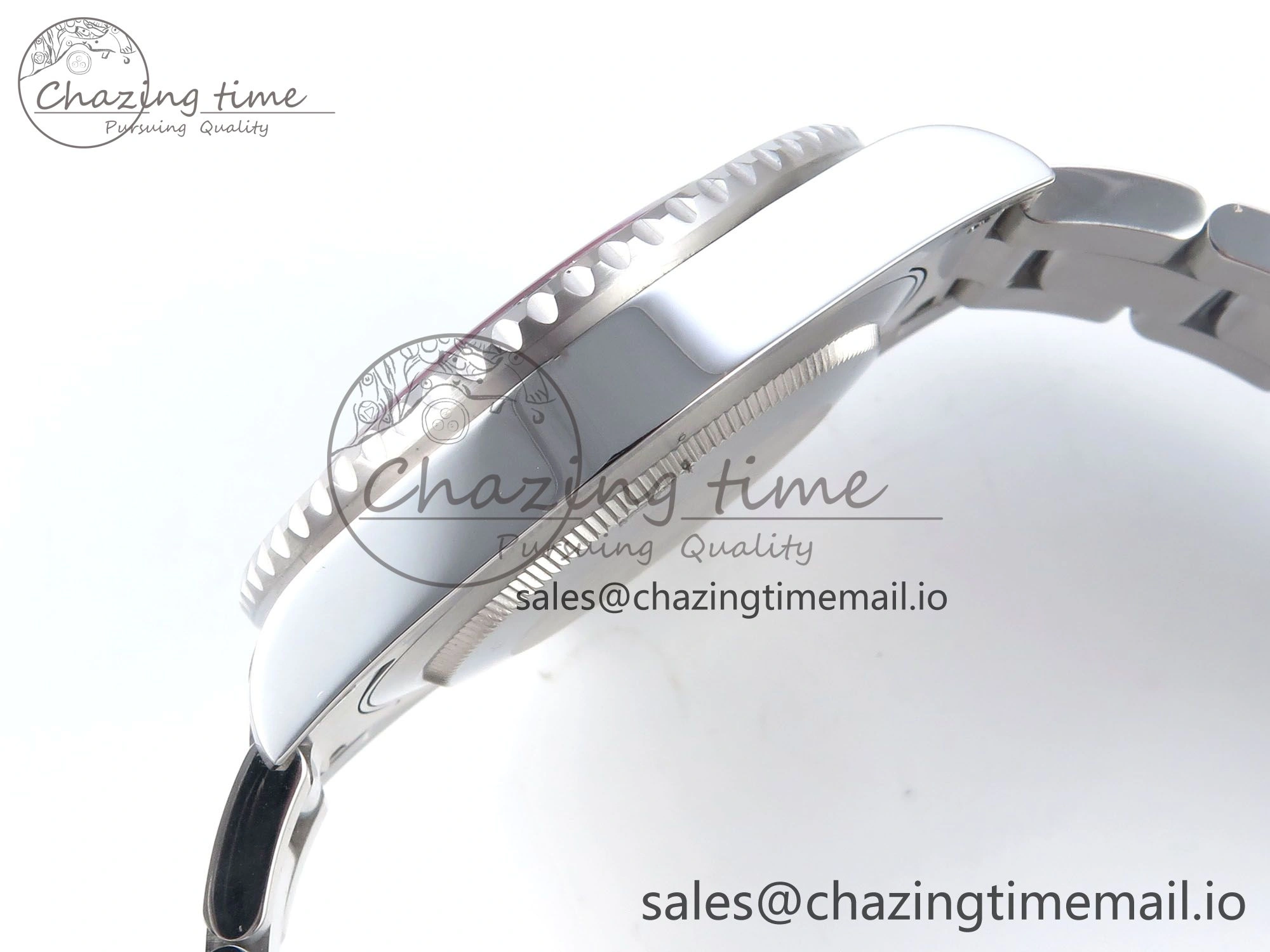 Bright GMT-Master II 126710 Black Red Ceramic 904L QF 1:1 Best Edition on SS Oyster Bracelet SH3285 V 274
