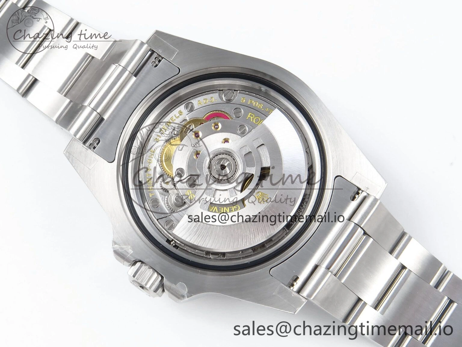 Bright GMT-Master II 126710 Black Red Ceramic 904L QF 1:1 Best Edition on SS Oyster Bracelet SH3285 V 274