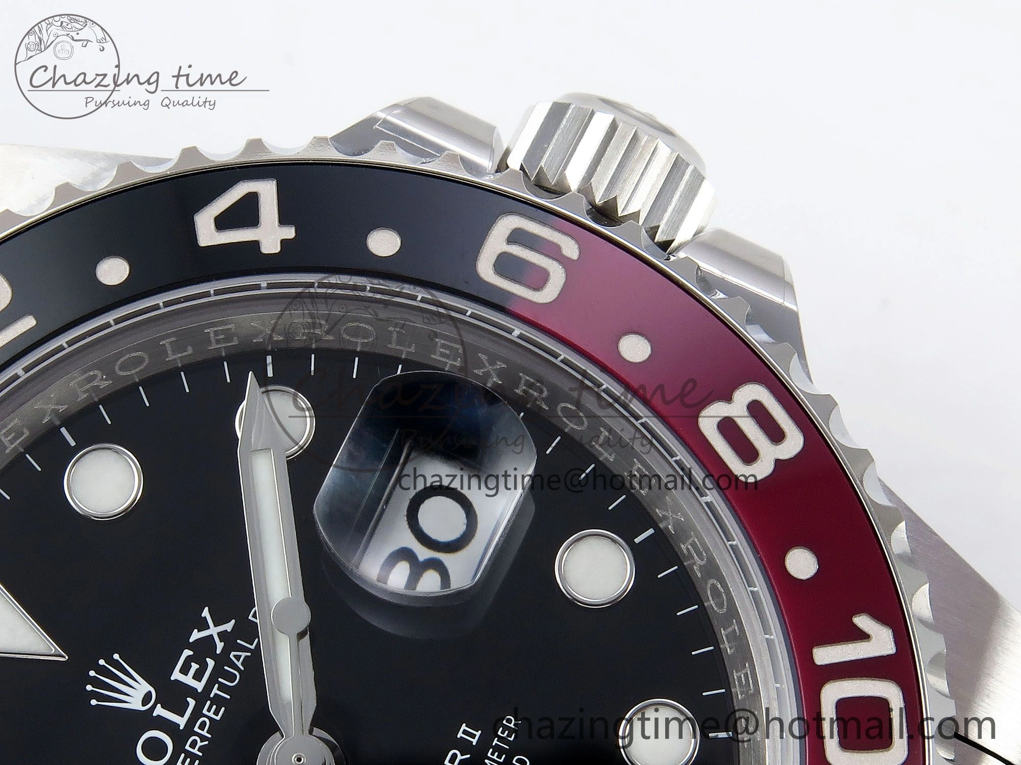 Affordable GMT-Master II 126710 Black Red Ceramic ARF Best Edition on Jubilee Bracelet VR3285 CHS 1320