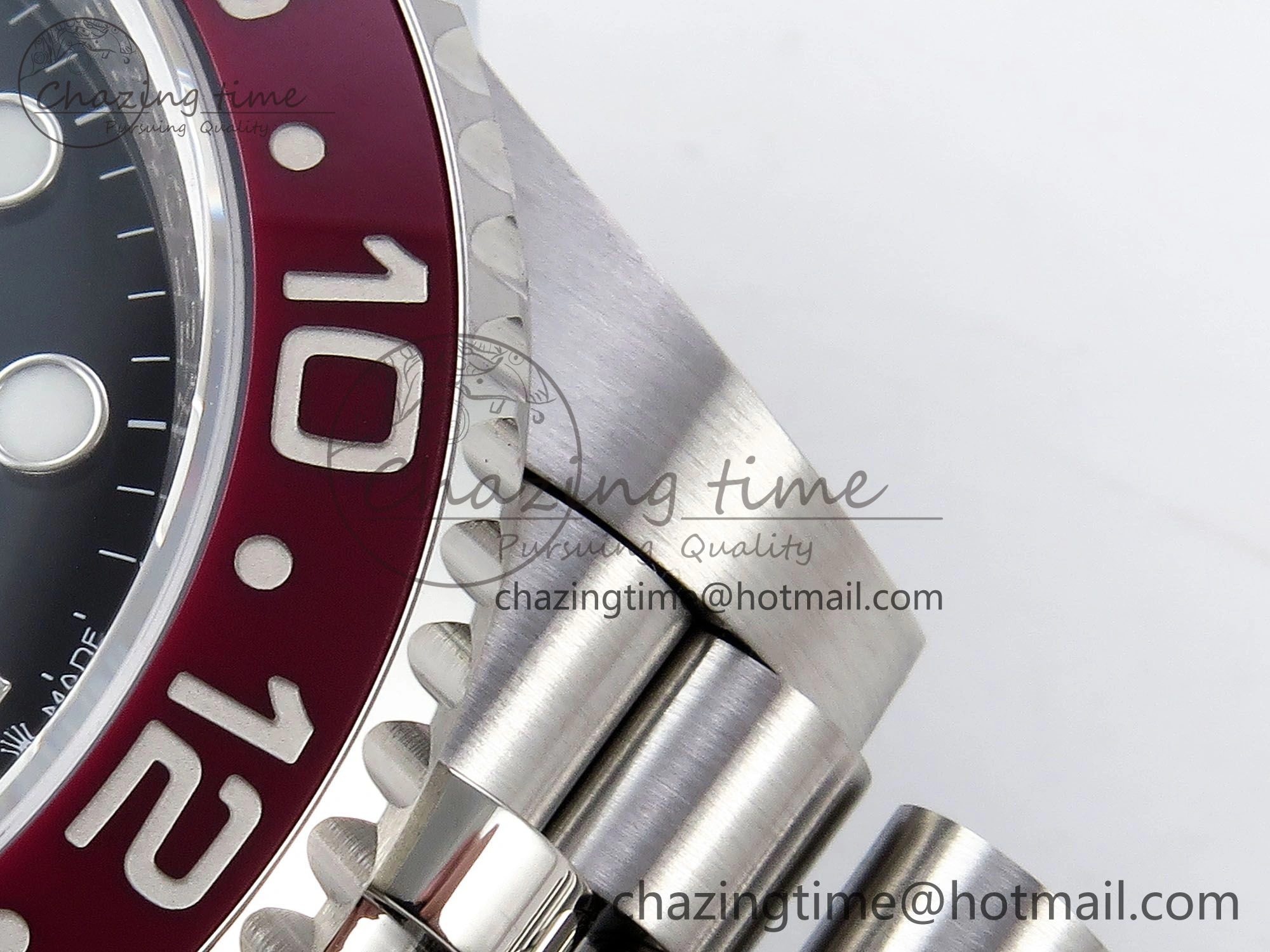 Affordable GMT-Master II 126710 Black Red Ceramic ARF Best Edition on Jubilee Bracelet VR3285 CHS 1320