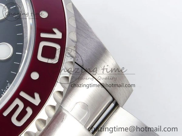 SmoothTexture GMT-Master II 126710 Black Red Ceramic ARF Best Edition on Oyster Bracelet VR3285 CHS 1319