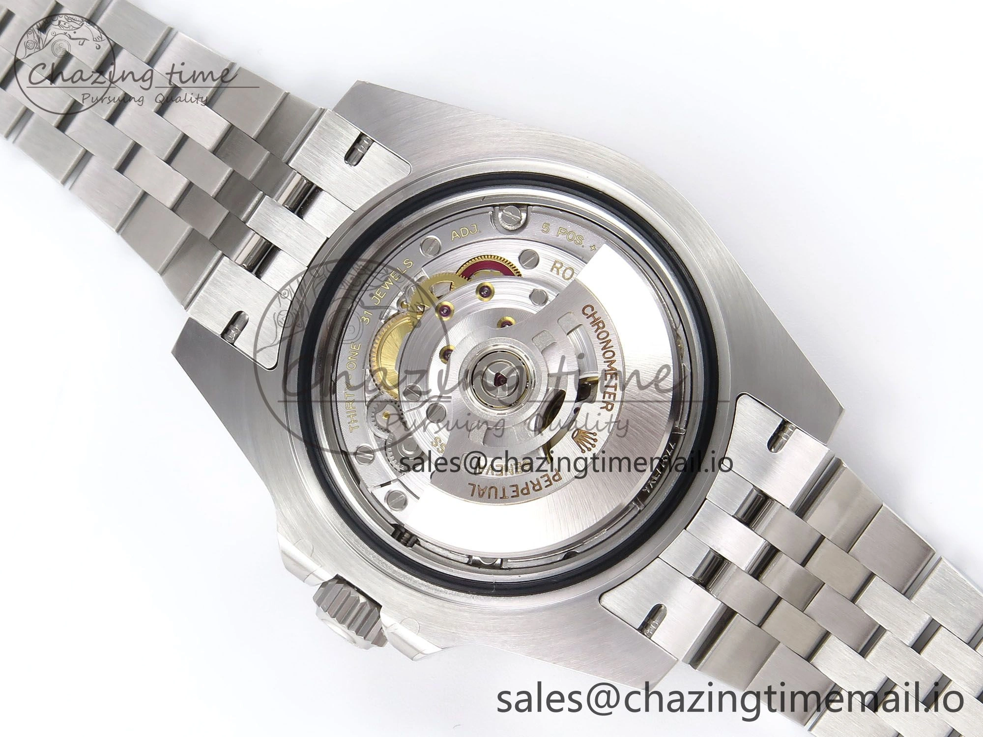 GMT-Master II 126710 GRNR 904L EF 1:1 Best Edition on Jubilee Bracelet SH3285 CHS Resilient 1020