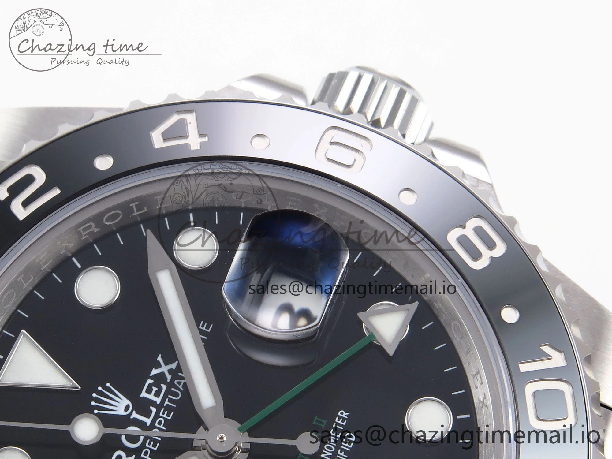GMT-Master II 126710 GRNR 904L EF 1:1 Best Edition on Jubilee Bracelet SH3285 CHS Resilient 1020