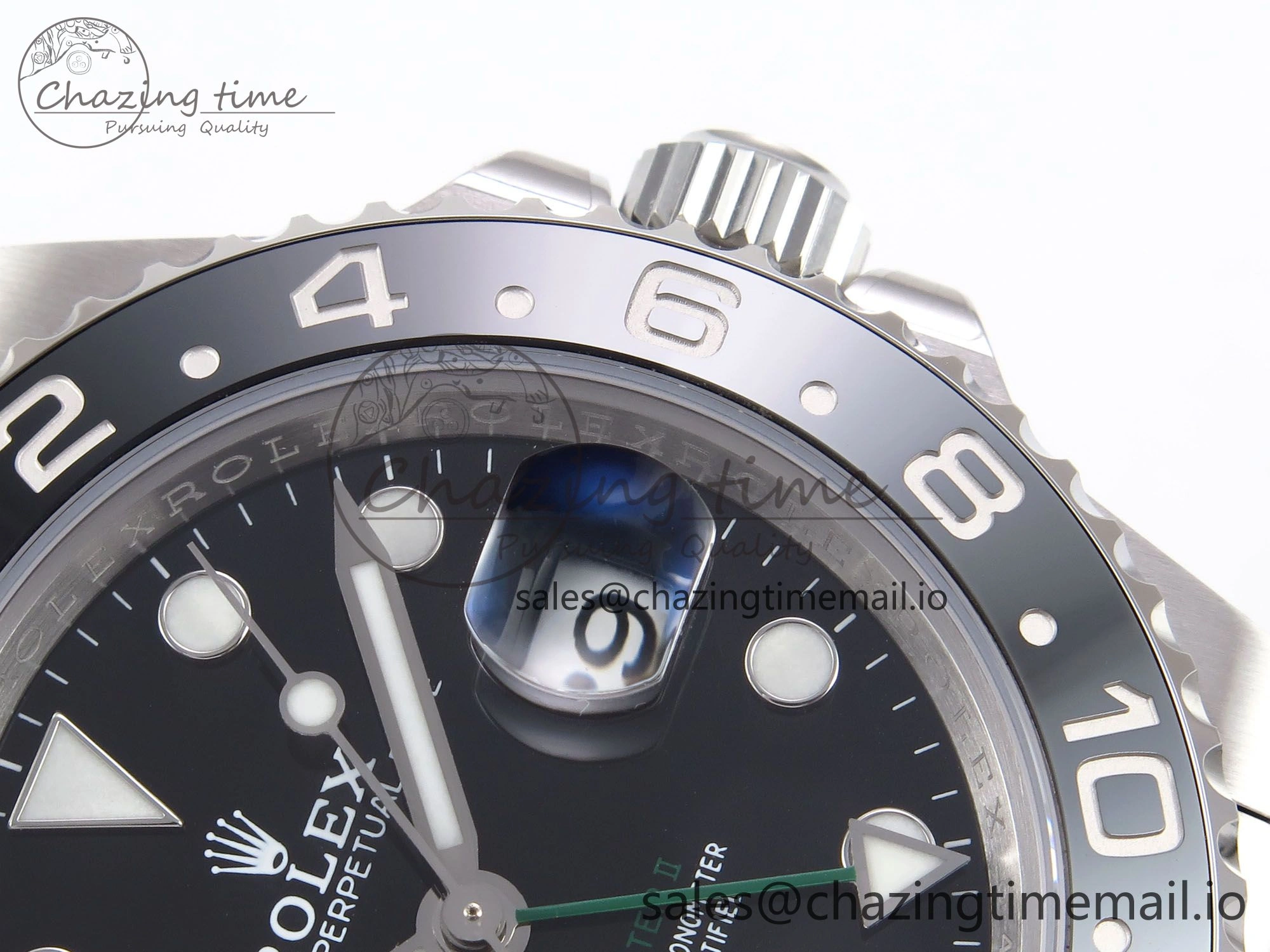 Classic GMT-Master II 126710 GRNR 904L EF 1:1 Best Edition on Oyster Bracelet SH3285 CHS 1019