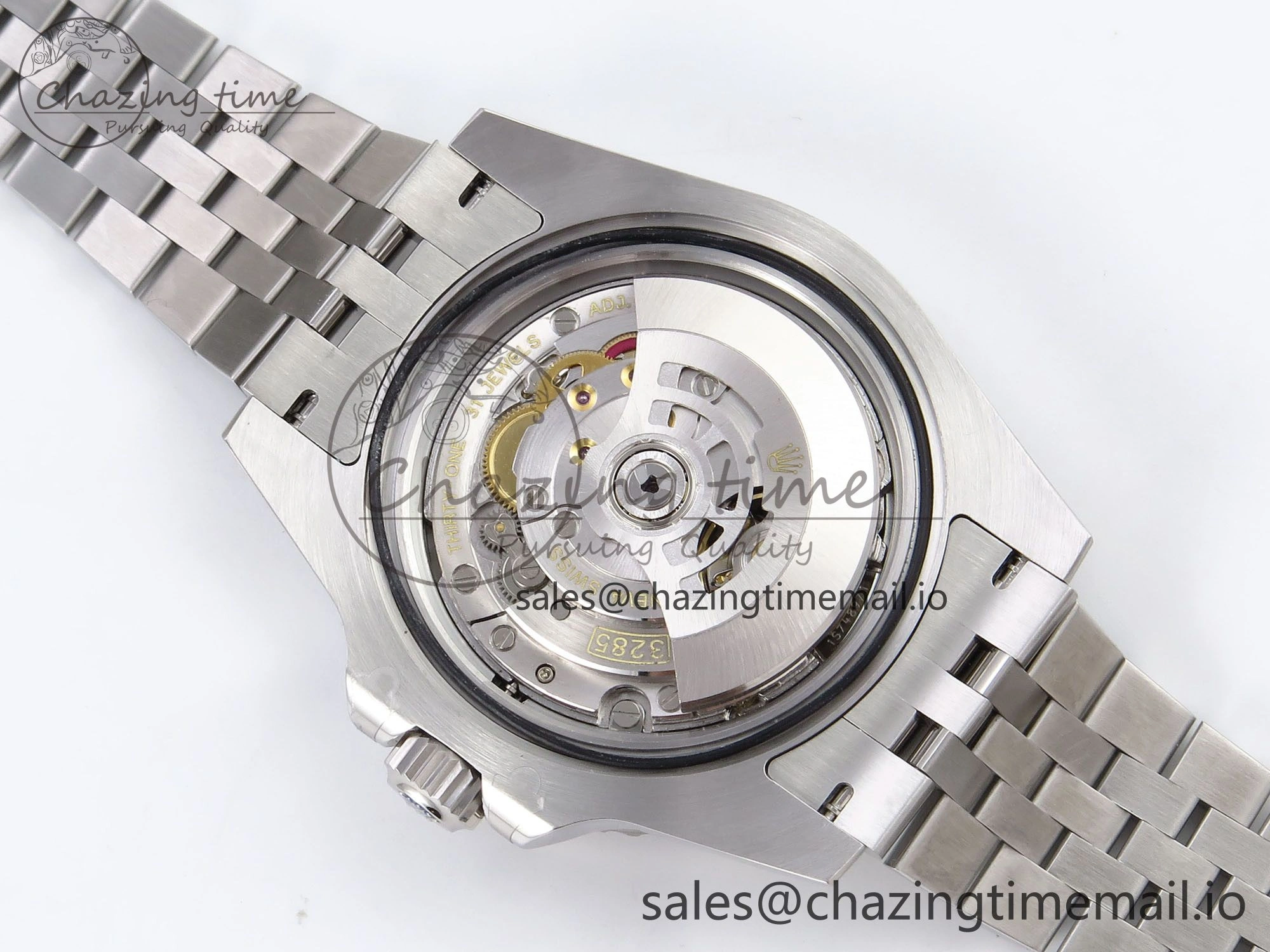 RelaxedFit GMT-Master II 126710 GRNR 904L QF 1:1 Best Edition on Jubilee Bracelet SH3285 V 1214