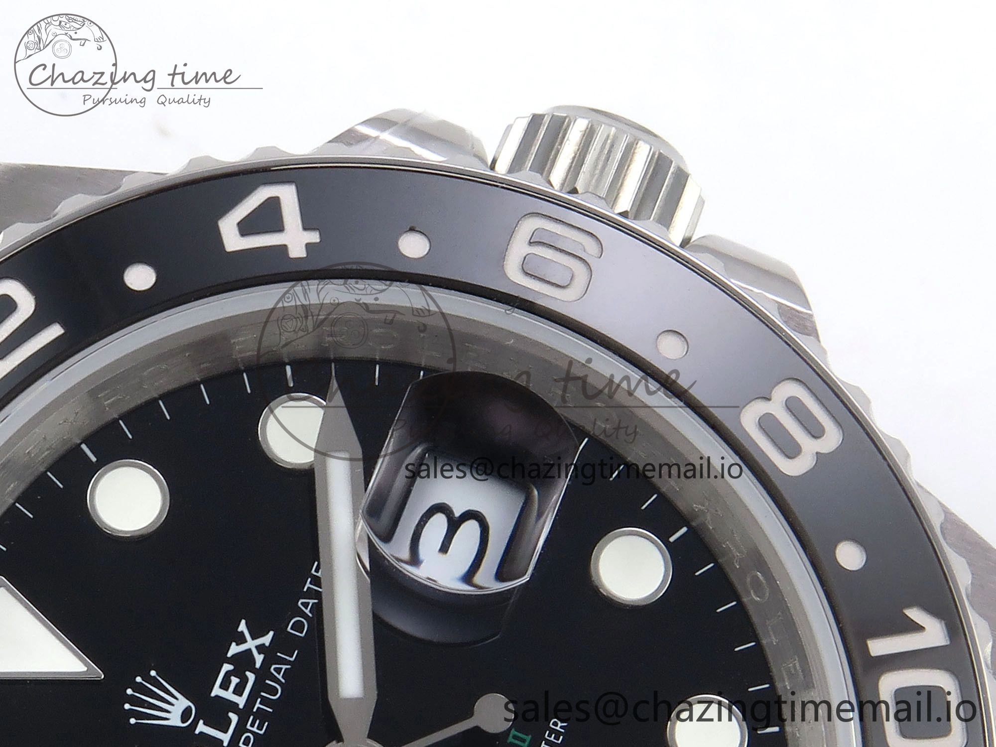 RelaxedFit GMT-Master II 126710 GRNR 904L QF 1:1 Best Edition on Jubilee Bracelet SH3285 V 1214