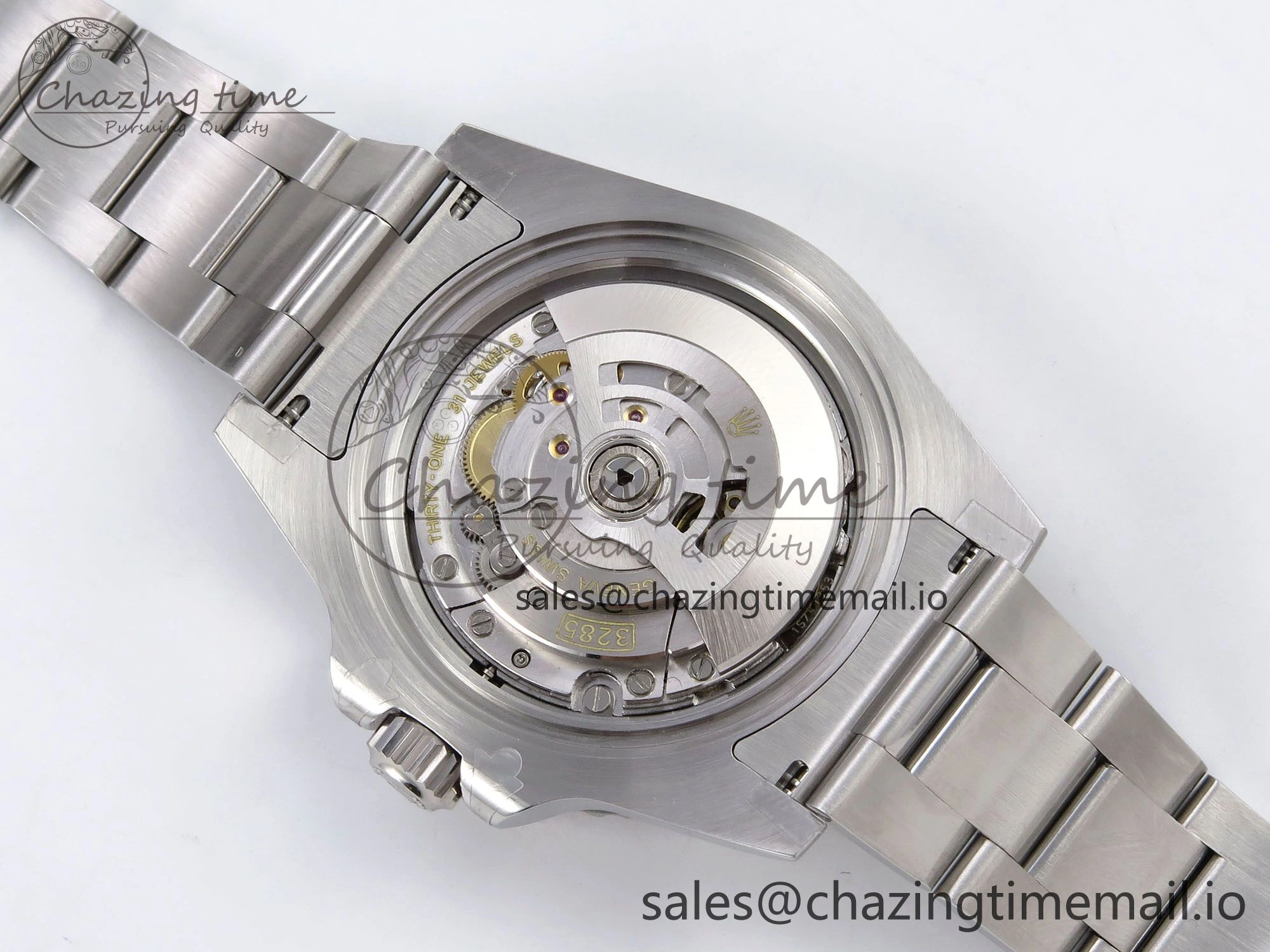 RelaxedFit GMT-Master II 126710 GRNR 904L QF 1:1 Best Edition on Oyster Bracelet SH3285 V 1213