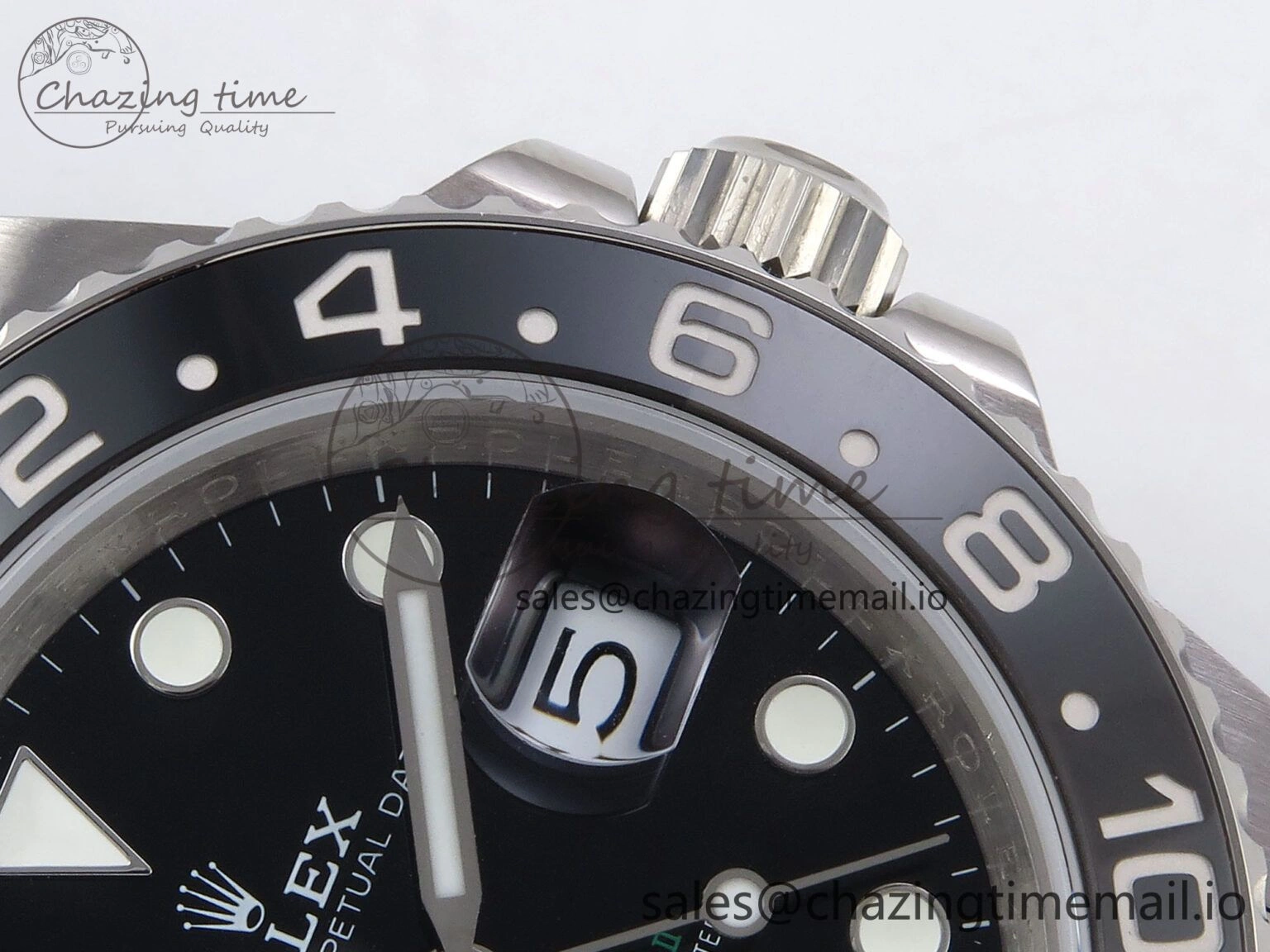 RelaxedFit GMT-Master II 126710 GRNR 904L QF 1:1 Best Edition on Oyster Bracelet SH3285 V 1213
