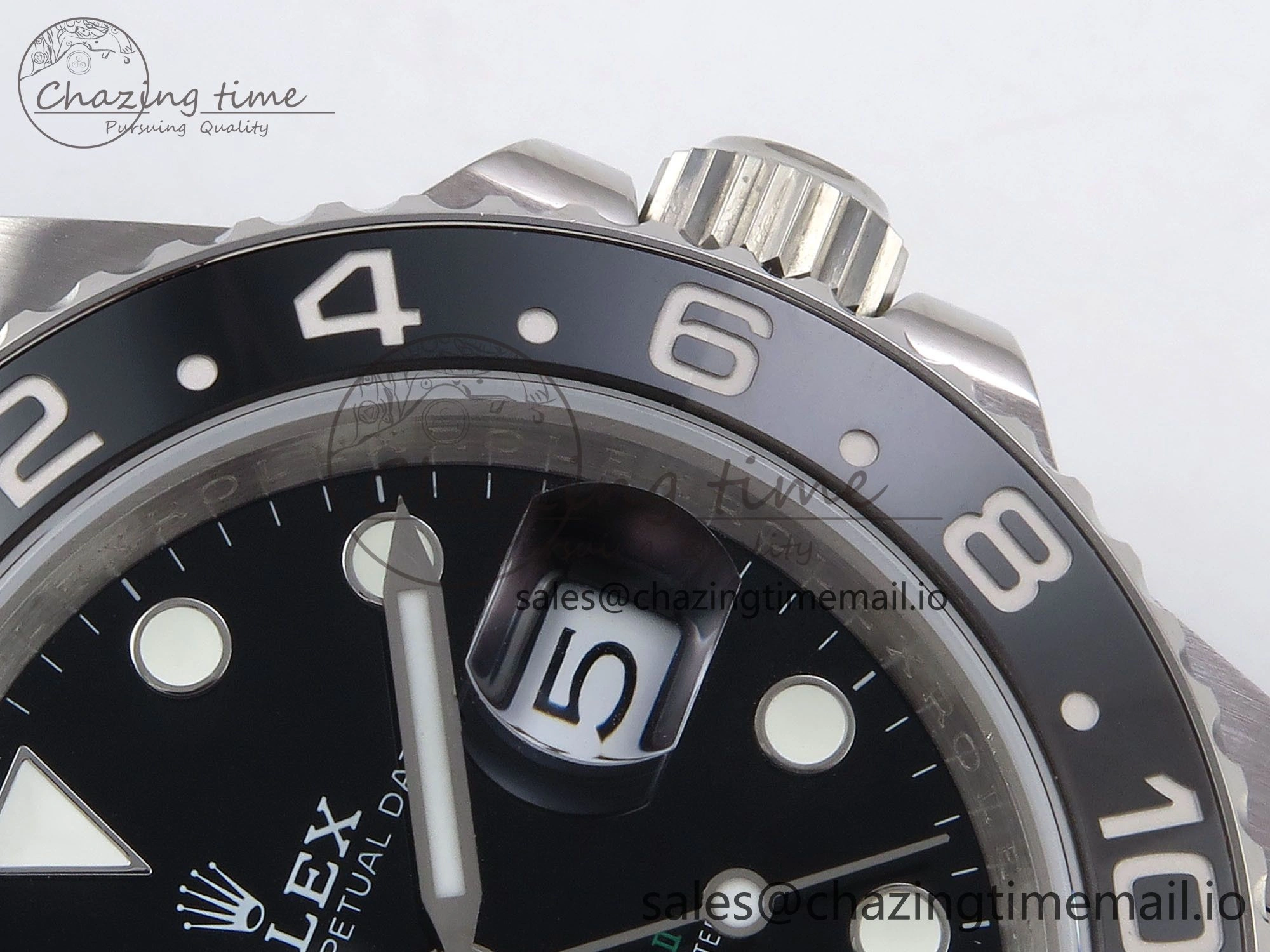 RelaxedFit GMT-Master II 126710 GRNR 904L QF 1:1 Best Edition on Oyster Bracelet SH3285 V 1213