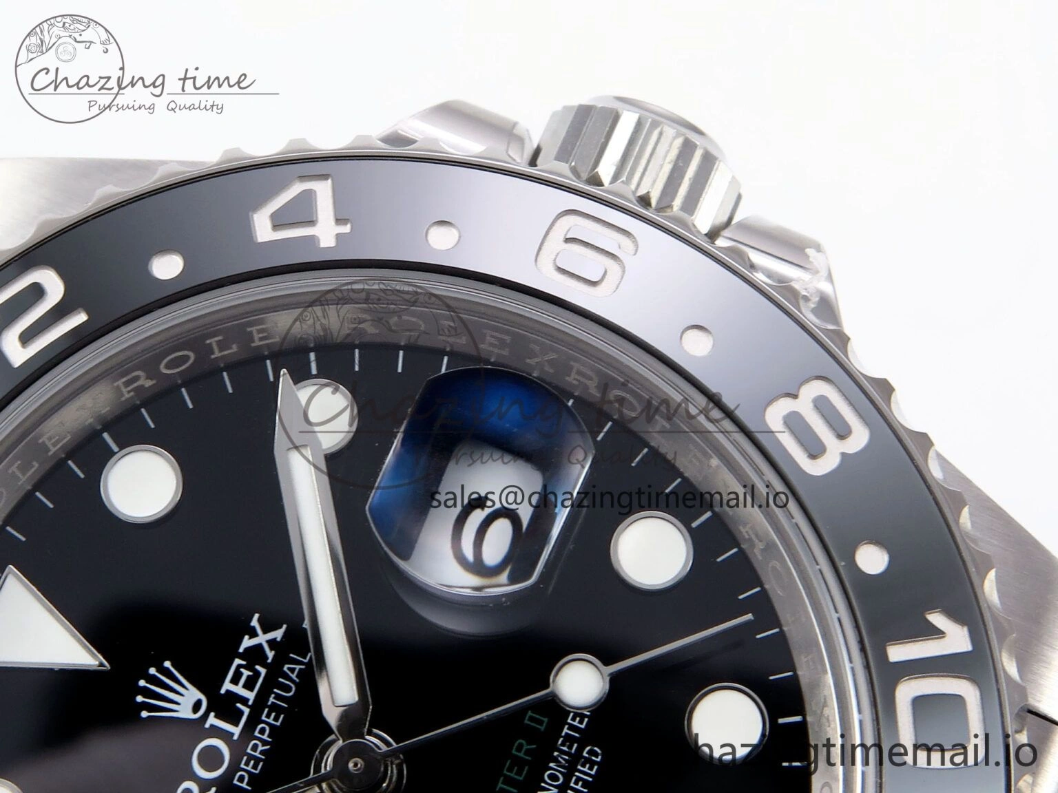 GMT-Master II 126710 GRNR 904L THBF 1:1 Best Edition on Jubilee Bracelet SH3285 CHS Soft 959