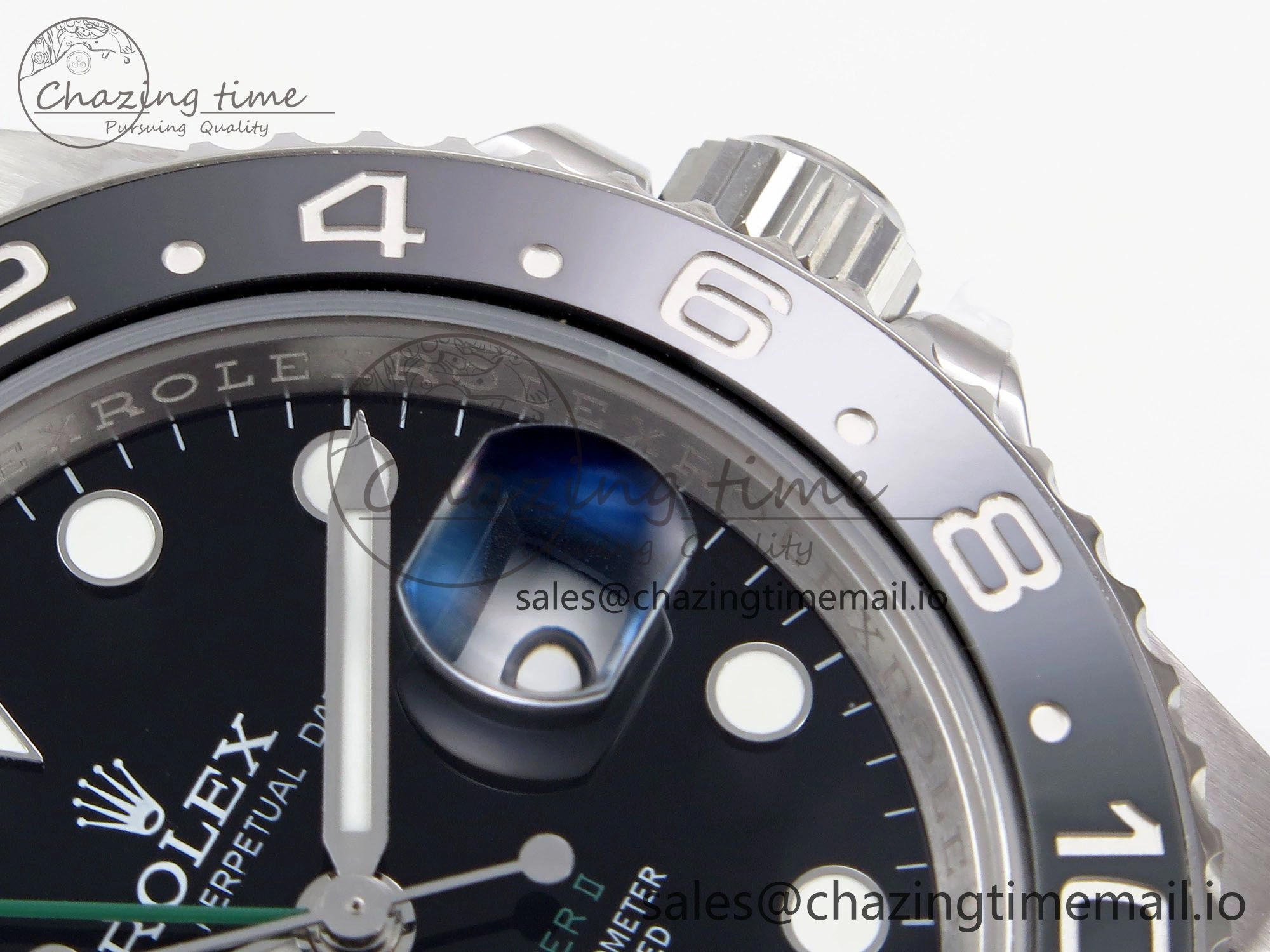 GMT-Master II 126710 GRNR 904L THBF 1:1 Best Edition on Oyster Bracelet SH3285 CHS Sleek 955