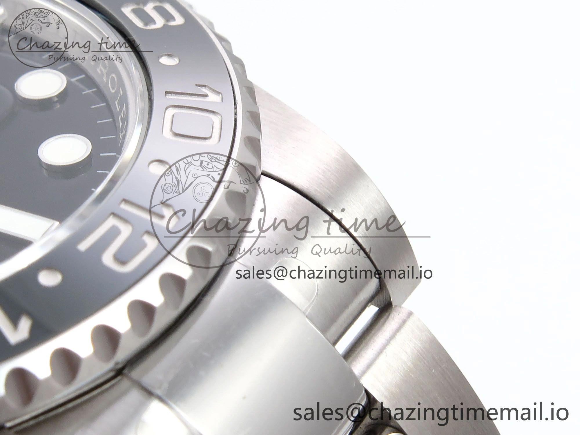 GMT-Master II 126710 GRNR 904L THBF 1:1 Best Edition on Oyster Bracelet SH3285 CHS Sleek 955