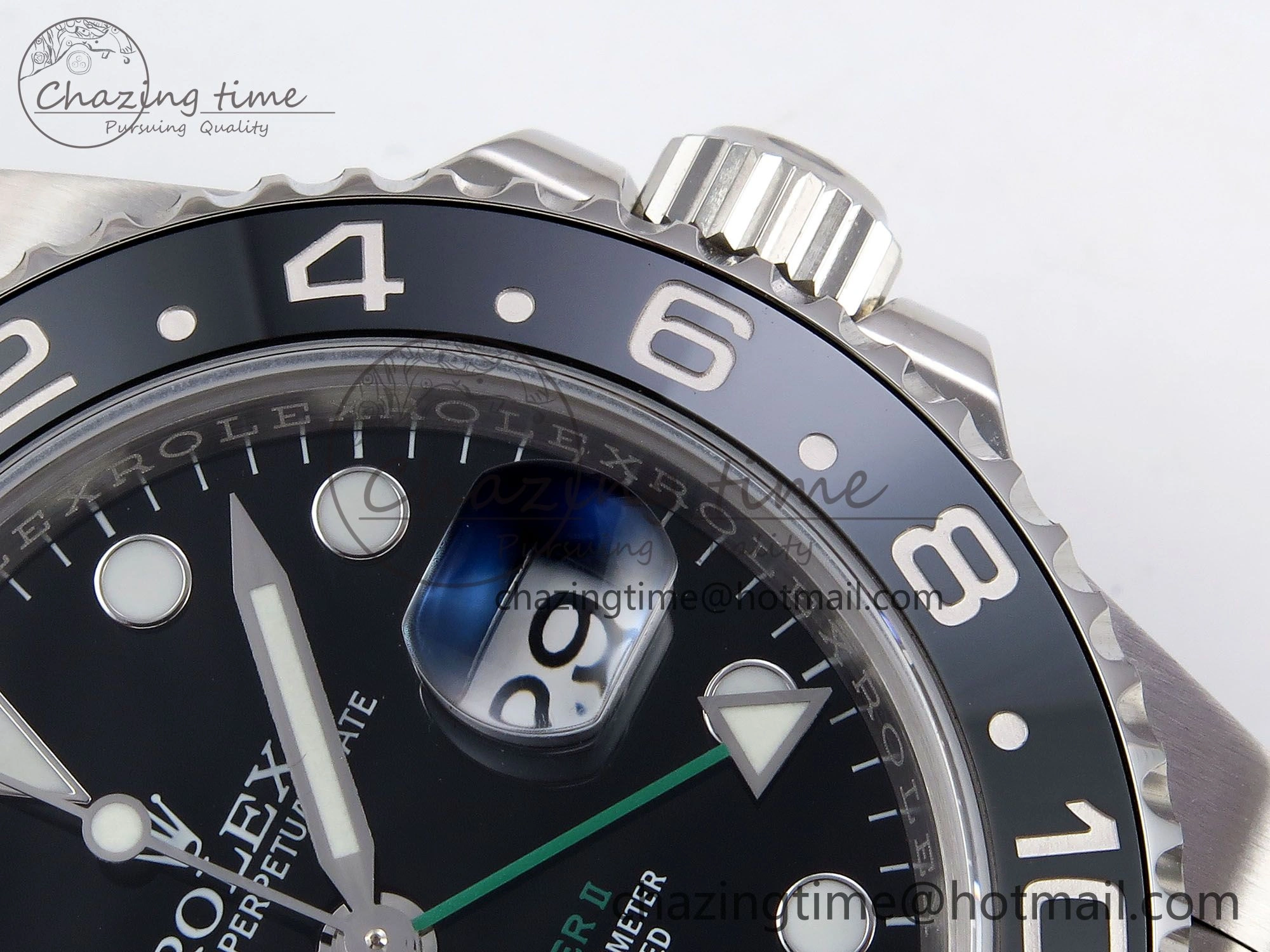 Snug GMT-Master II 126710 GRNR Black Gray Ceramic 904L Steel 3EF 1:1 Best Edition on Jubilee Strap VR 1339