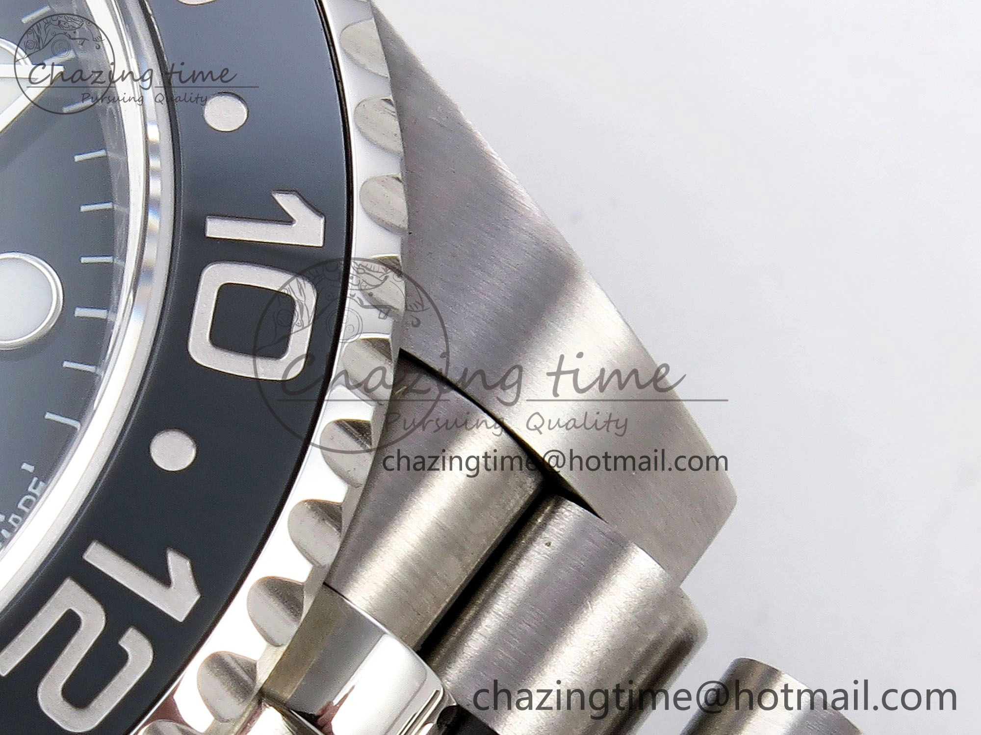 Snug GMT-Master II 126710 GRNR Black Gray Ceramic 904L Steel 3EF 1:1 Best Edition on Jubilee Strap VR 1339