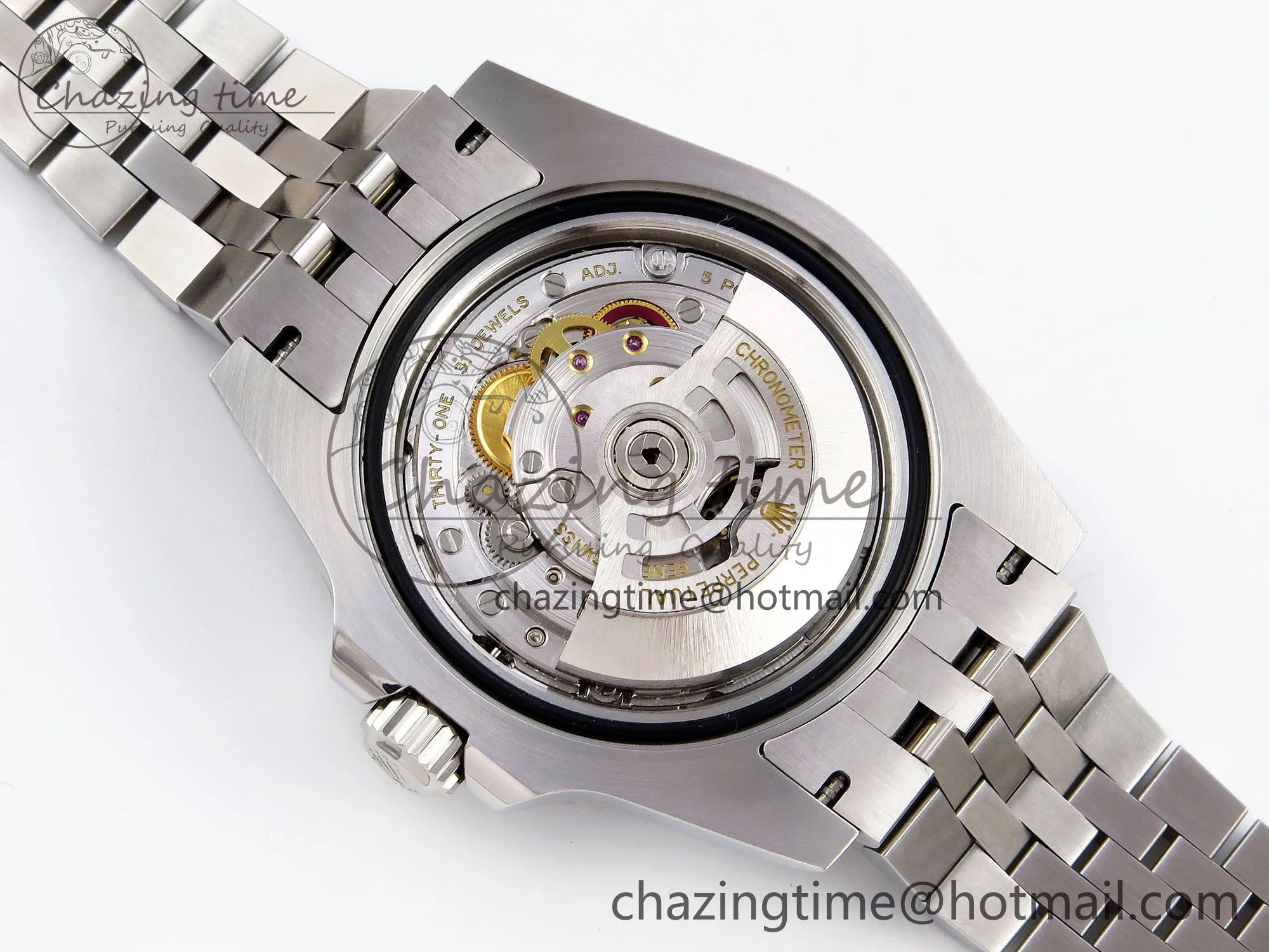 Snug GMT-Master II 126710 GRNR Black Gray Ceramic 904L Steel 3EF 1:1 Best Edition on Jubilee Strap VR 1339
