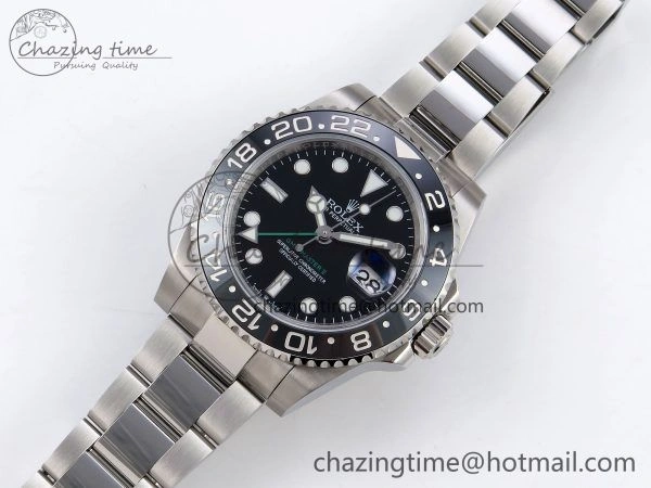SmoothTexture GMT-Master II 126710 GRNR Black Gray Ceramic 904L Steel 3EF 1:1 Best Edition on Oyster Strap VR 1342