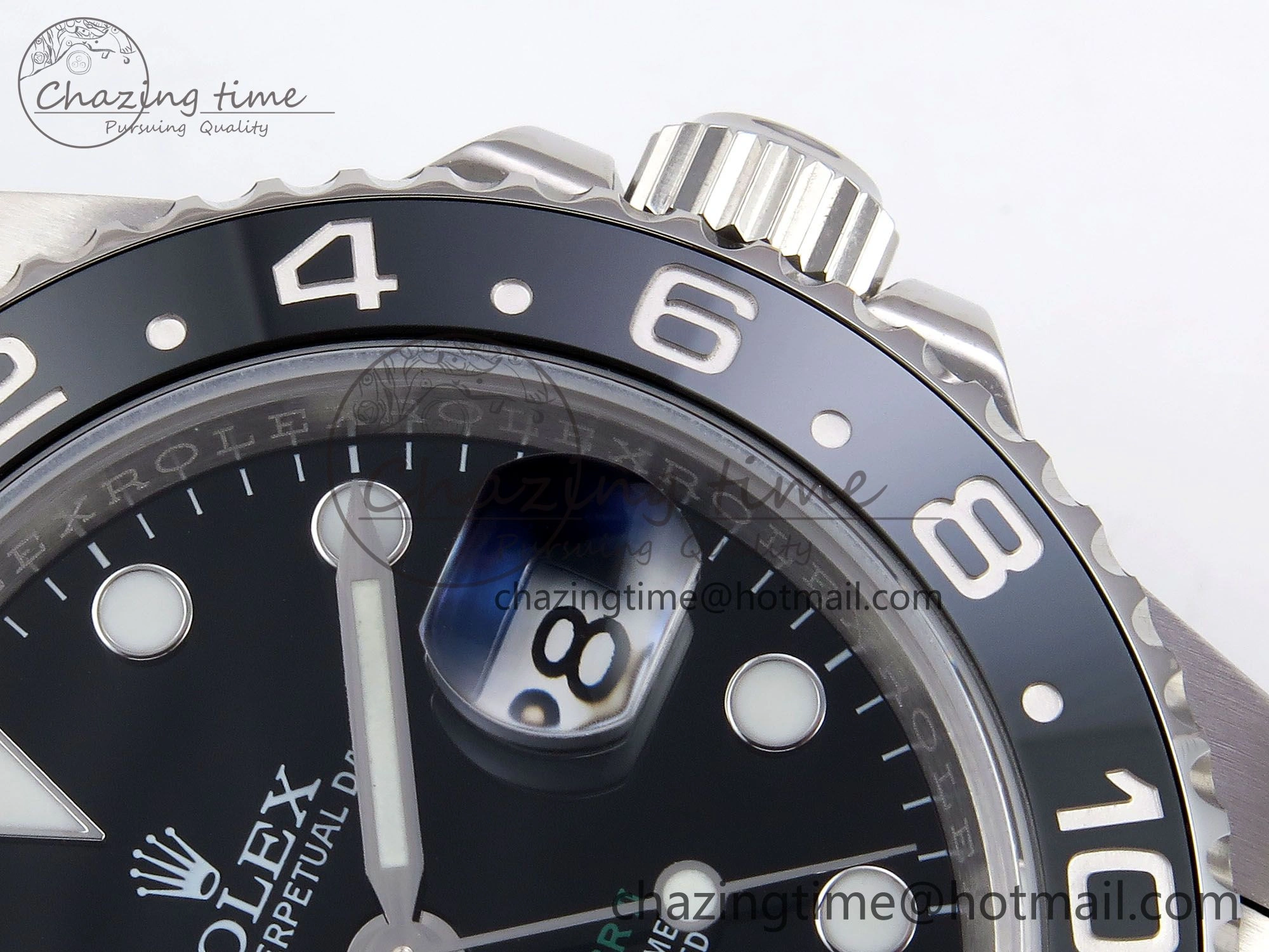 SmoothTexture GMT-Master II 126710 GRNR Black Gray Ceramic 904L Steel 3EF 1:1 Best Edition on Oyster Strap VR 1342