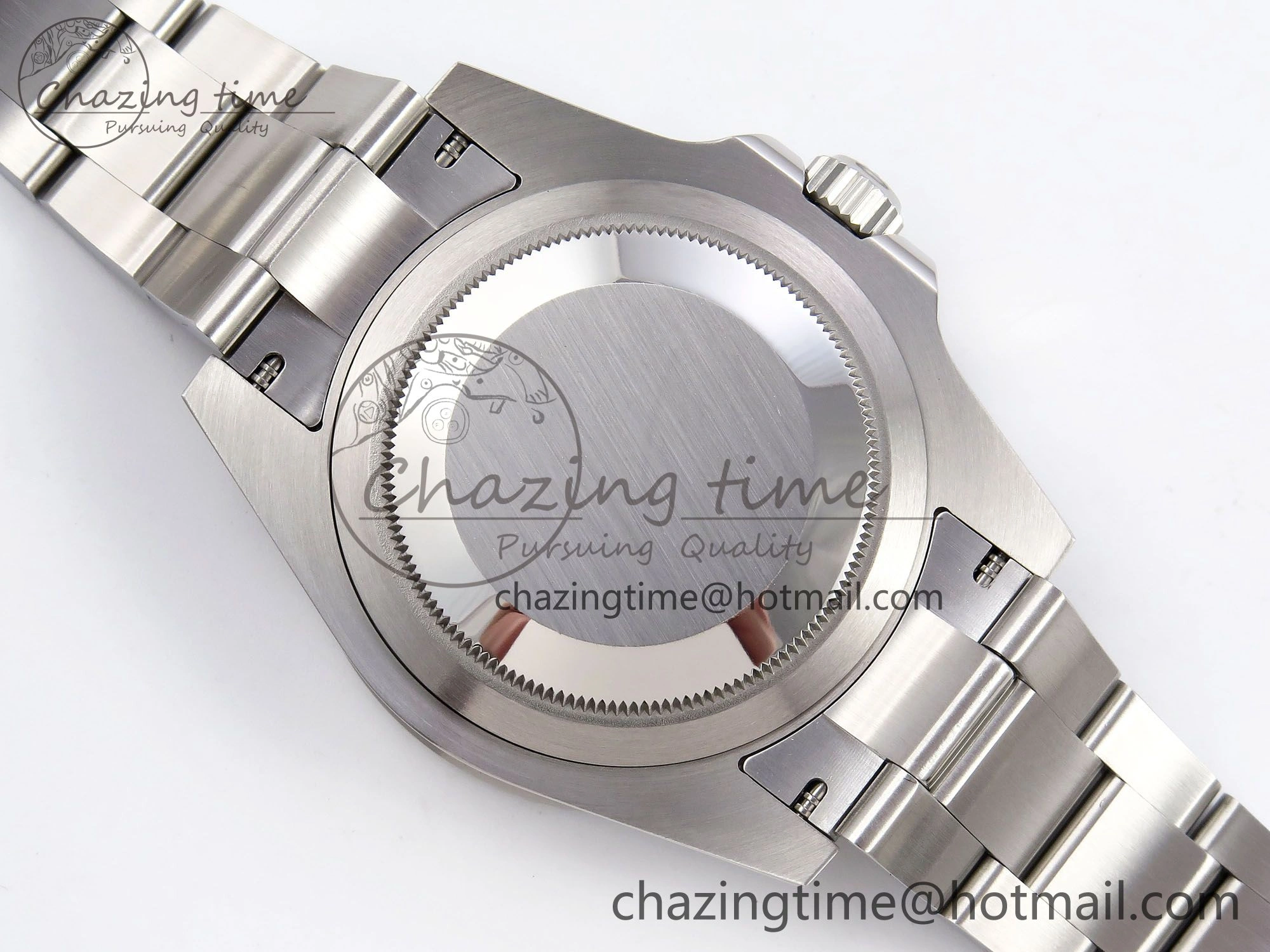 SmoothTexture GMT-Master II 126710 GRNR Black Gray Ceramic 904L Steel 3EF 1:1 Best Edition on Oyster Strap VR 1342