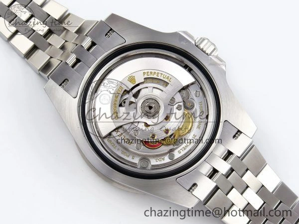 FlexibleFit GMT-Master II 126710 GRNR Black Gray Ceramic 904L Steel ARF 1:1 Best Edition on Jubilee Strap VR3285 CHS 1322