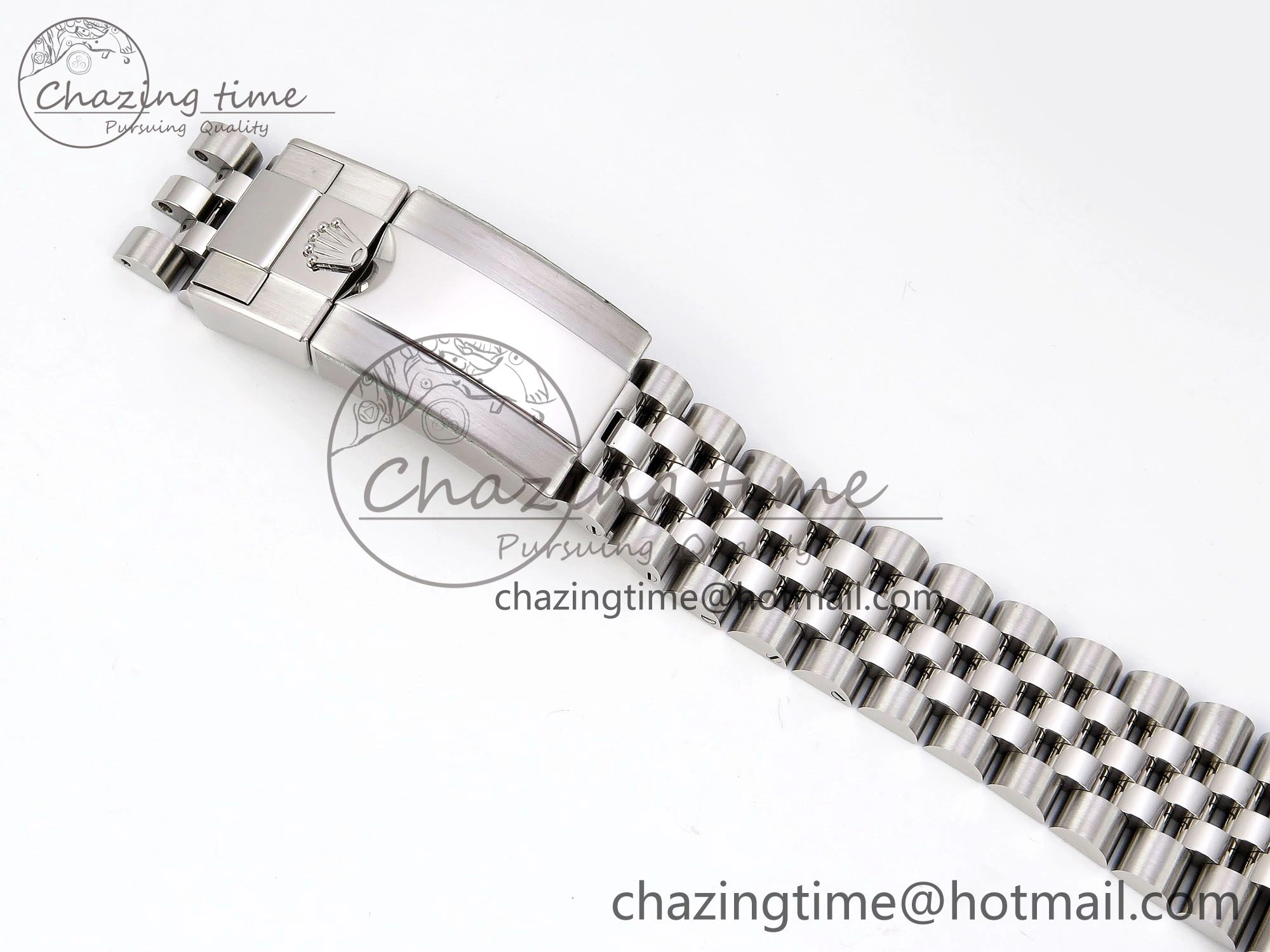 FlexibleFit GMT-Master II 126710 GRNR Black Gray Ceramic 904L Steel ARF 1:1 Best Edition on Jubilee Strap VR3285 CHS 1322