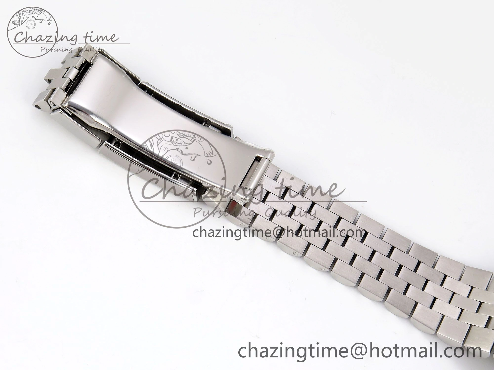 FlexibleFit GMT-Master II 126710 GRNR Black Gray Ceramic 904L Steel ARF 1:1 Best Edition on Jubilee Strap VR3285 CHS 1322