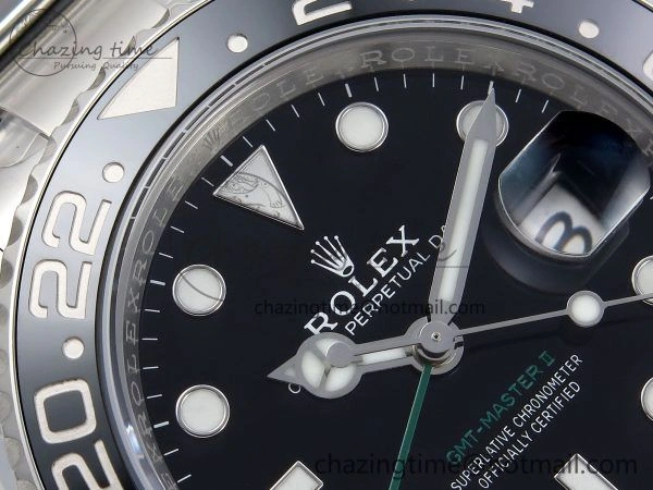 GMT-Master II 126710 GRNR Black Gray Ceramic 904L Steel ARF 1:1 Best Edition on Oyster Strap VR3285 CHS MultiPurpose 1321