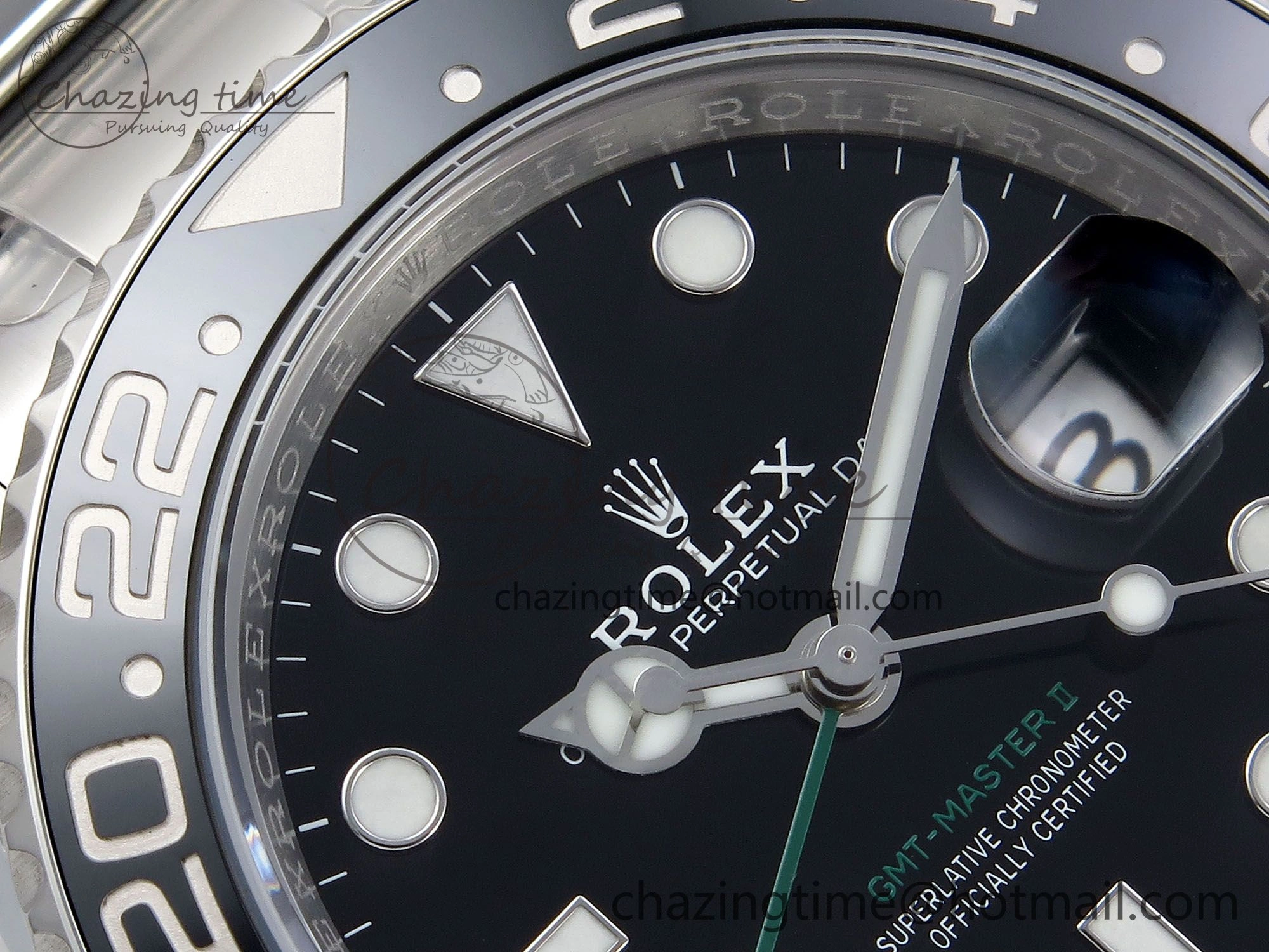GMT-Master II 126710 GRNR Black Gray Ceramic 904L Steel ARF 1:1 Best Edition on Oyster Strap VR3285 CHS MultiPurpose 1321