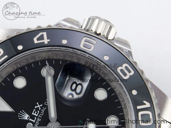 GMT-Master II 126710 GRNR Black Gray Ceramic 904L Steel ARF 1:1 Best Edition on Oyster Strap VR3285 CHS MultiPurpose 1321