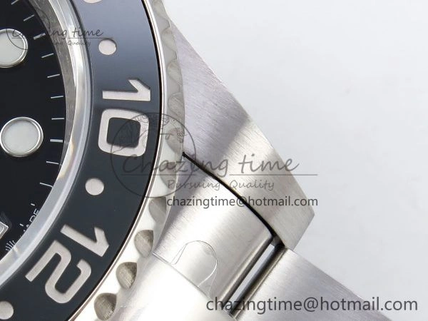 GMT-Master II 126710 GRNR Black Gray Ceramic 904L Steel ARF 1:1 Best Edition on Oyster Strap VR3285 CHS MultiPurpose 1321