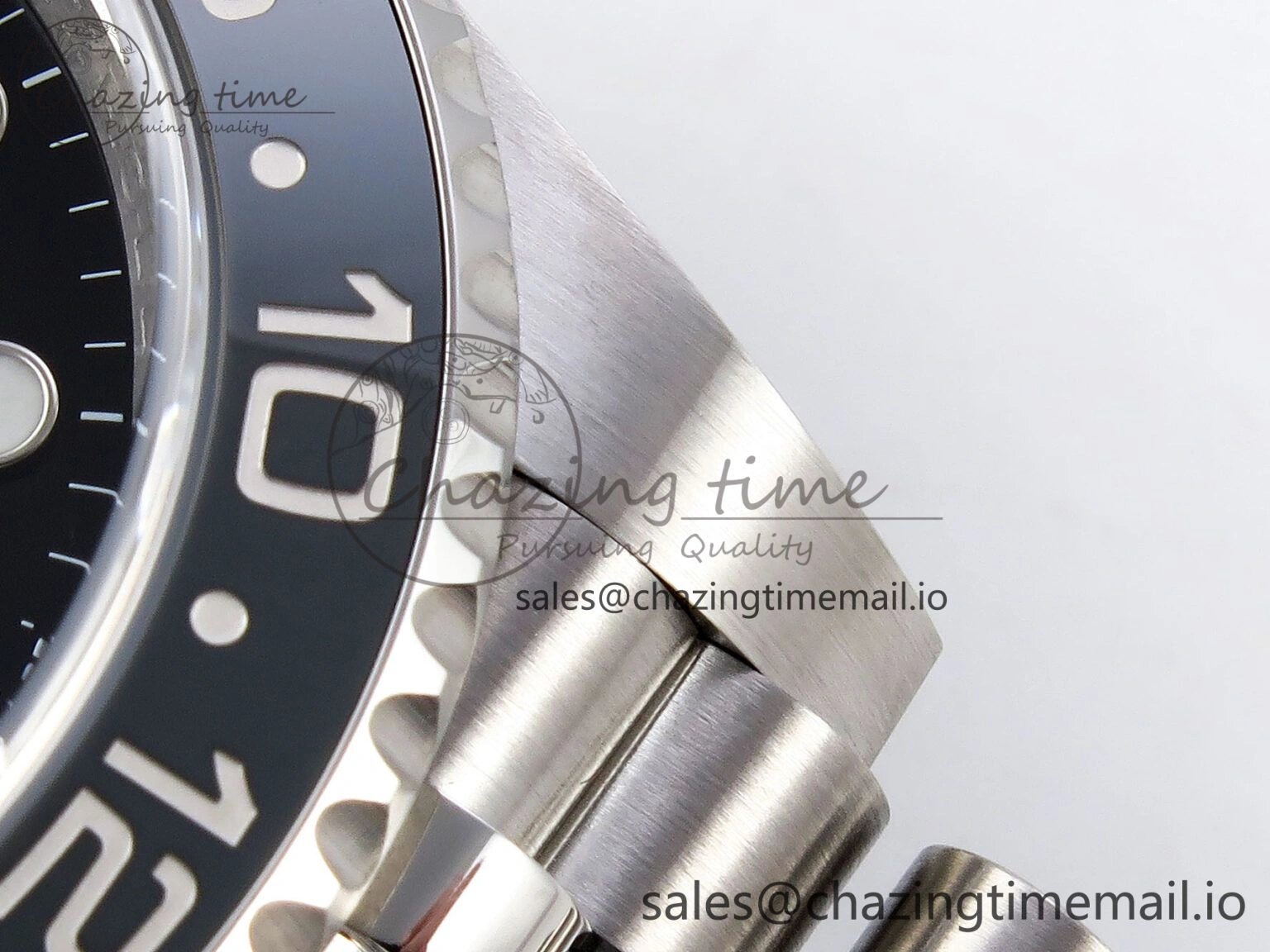 Durable GMT-Master II 126710 GRNR Black Gray Ceramic 904L Steel Clean 1:1 Best Edition on Jubilee Strap DD 1330
