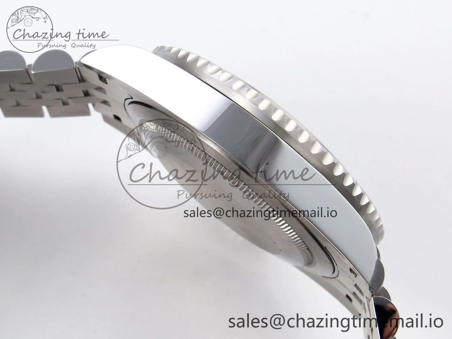 Durable GMT-Master II 126710 GRNR Black Gray Ceramic 904L Steel Clean 1:1 Best Edition on Jubilee Strap DD 1330