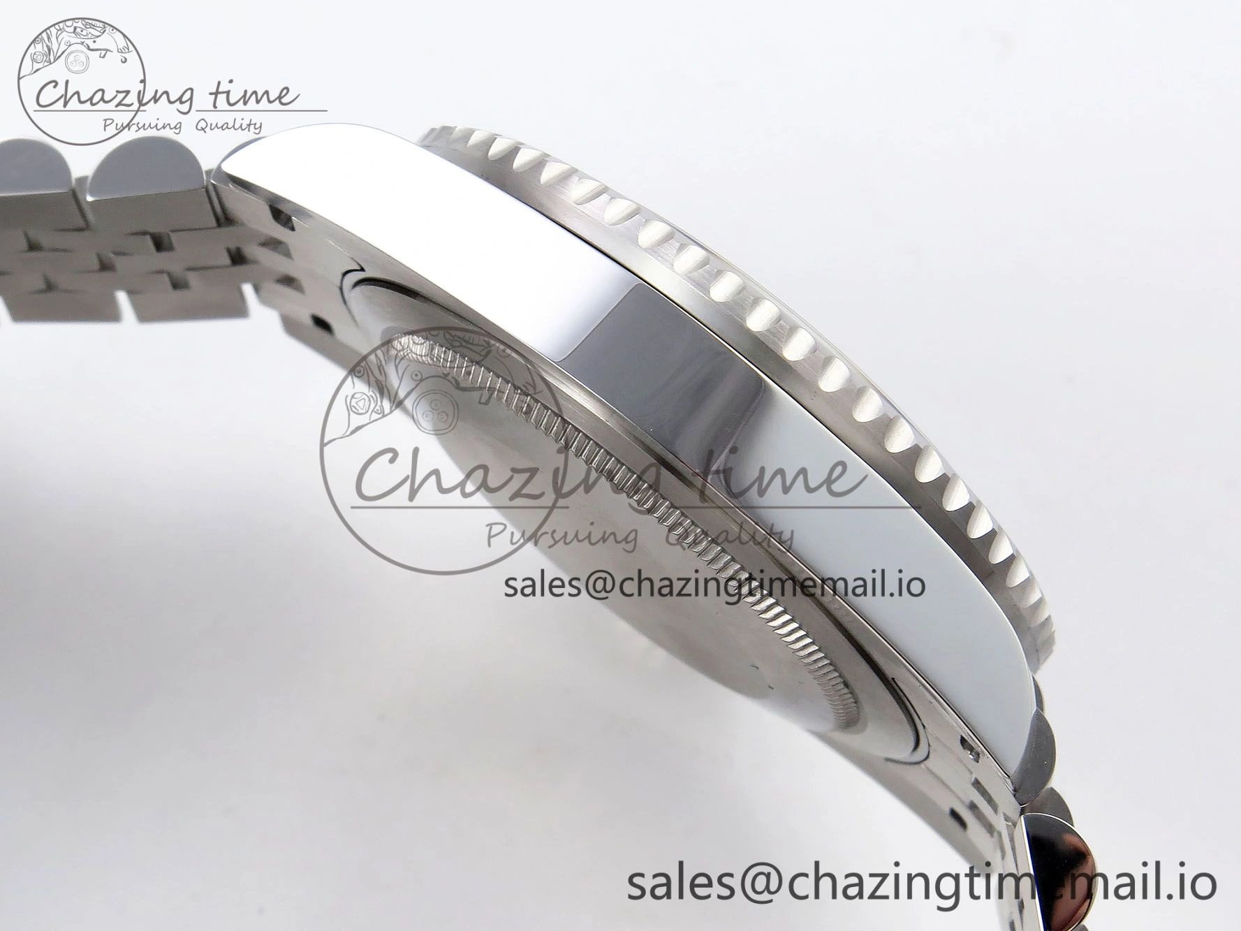 Durable GMT-Master II 126710 GRNR Black Gray Ceramic 904L Steel Clean 1:1 Best Edition on Jubilee Strap DD 1330
