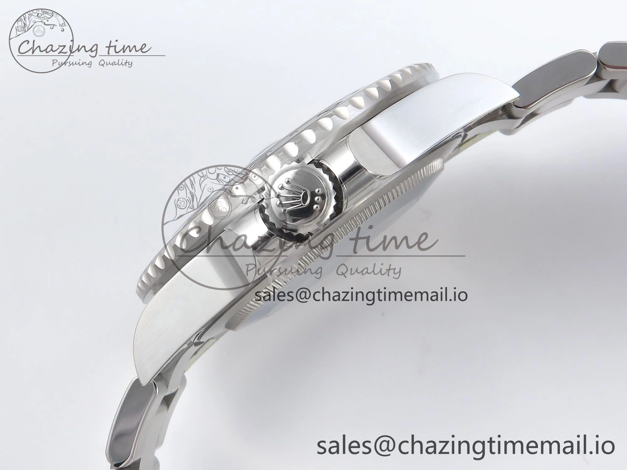 Soft GMT-Master II 126710 GRNR Black Gray Ceramic 904L Steel EWE 1:1 Best Edition on Oyster Strap EWE3285 V 814