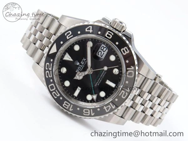 GMT-Master II 126710 GRNR Blue Red Ceramic QF 1:1 Best Edition on Jubilee Bracelet VR3285 CHS FlexibleFit 1294