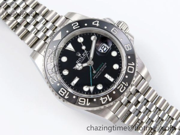 GMT-Master II 126710 GRNR Blue Red Ceramic QF 1:1 Best Edition on Jubilee Bracelet VR3285 CHS FlexibleFit 1294