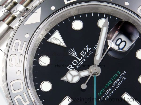 GMT-Master II 126710 GRNR Blue Red Ceramic QF 1:1 Best Edition on Jubilee Bracelet VR3285 CHS FlexibleFit 1294