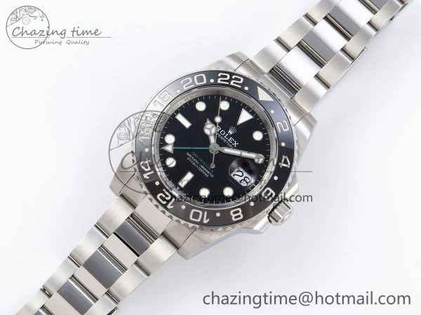 EyeCatching GMT-Master II 126710 GRNR Blue Red Ceramic QF 1:1 Best Edition on Oyster Bracelet VR3285 CHS 1298