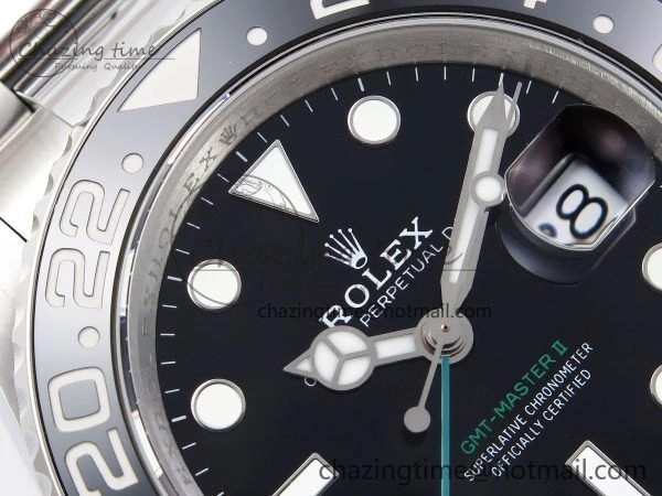 EyeCatching GMT-Master II 126710 GRNR Blue Red Ceramic QF 1:1 Best Edition on Oyster Bracelet VR3285 CHS 1298