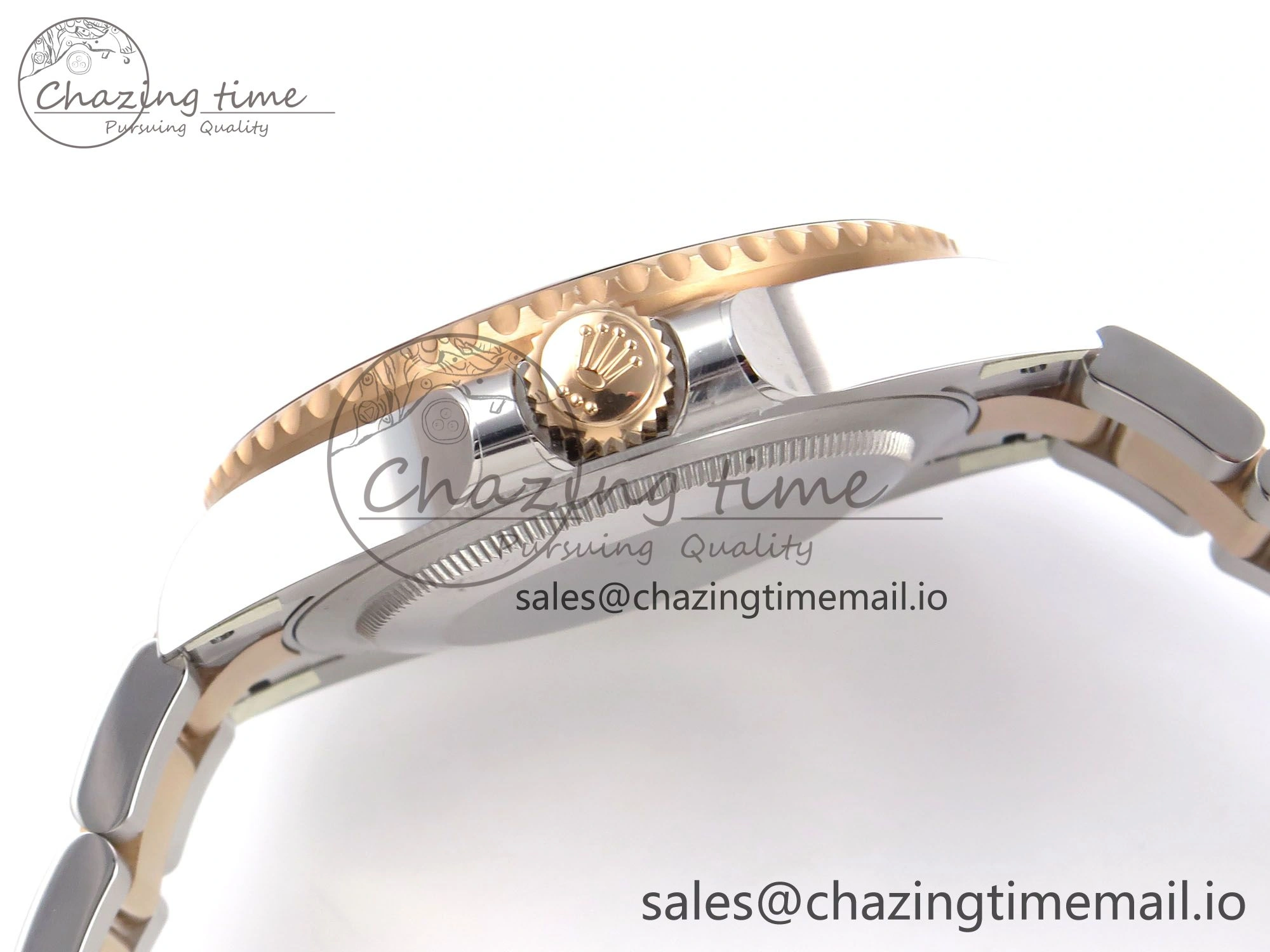 Trendsetting GMT Master II 126711 CHNR 904L EWEF 1:1 Best Edition on SS RG Oyster Bracelet SH3285 CHS 1064