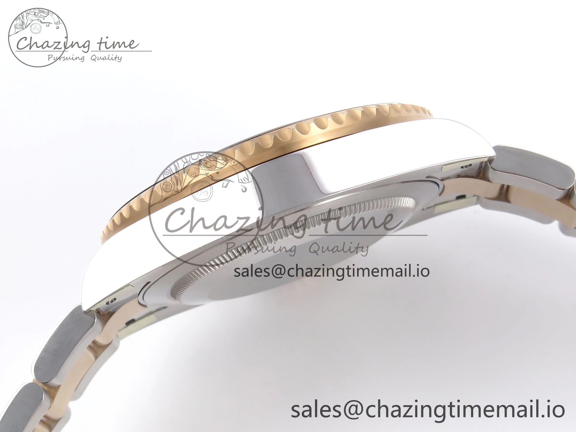 Trendsetting GMT Master II 126711 CHNR 904L EWEF 1:1 Best Edition on SS RG Oyster Bracelet SH3285 CHS 1064