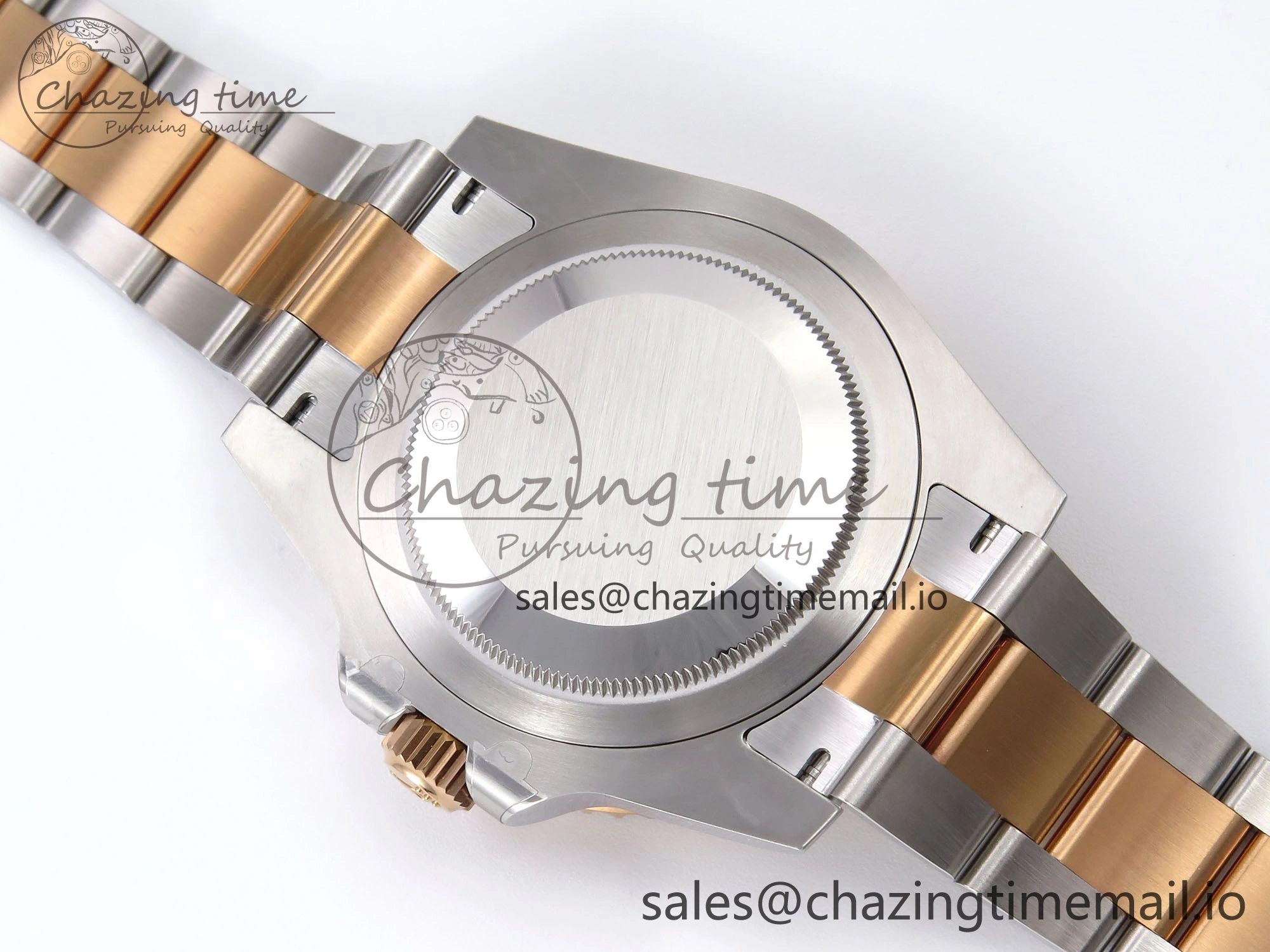 Trendsetting GMT Master II 126711 CHNR 904L EWEF 1:1 Best Edition on SS RG Oyster Bracelet SH3285 CHS 1064