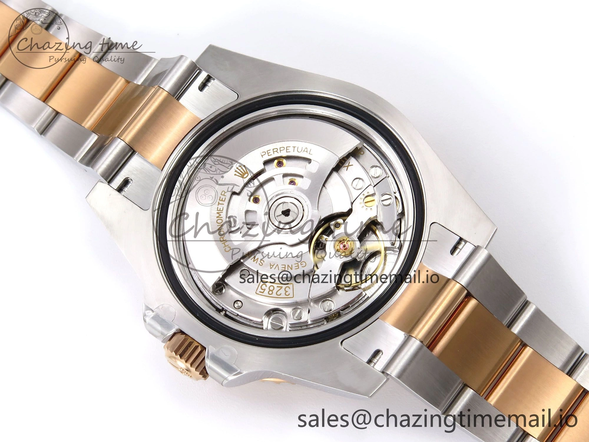 Trendsetting GMT Master II 126711 CHNR 904L EWEF 1:1 Best Edition on SS RG Oyster Bracelet SH3285 CHS 1064
