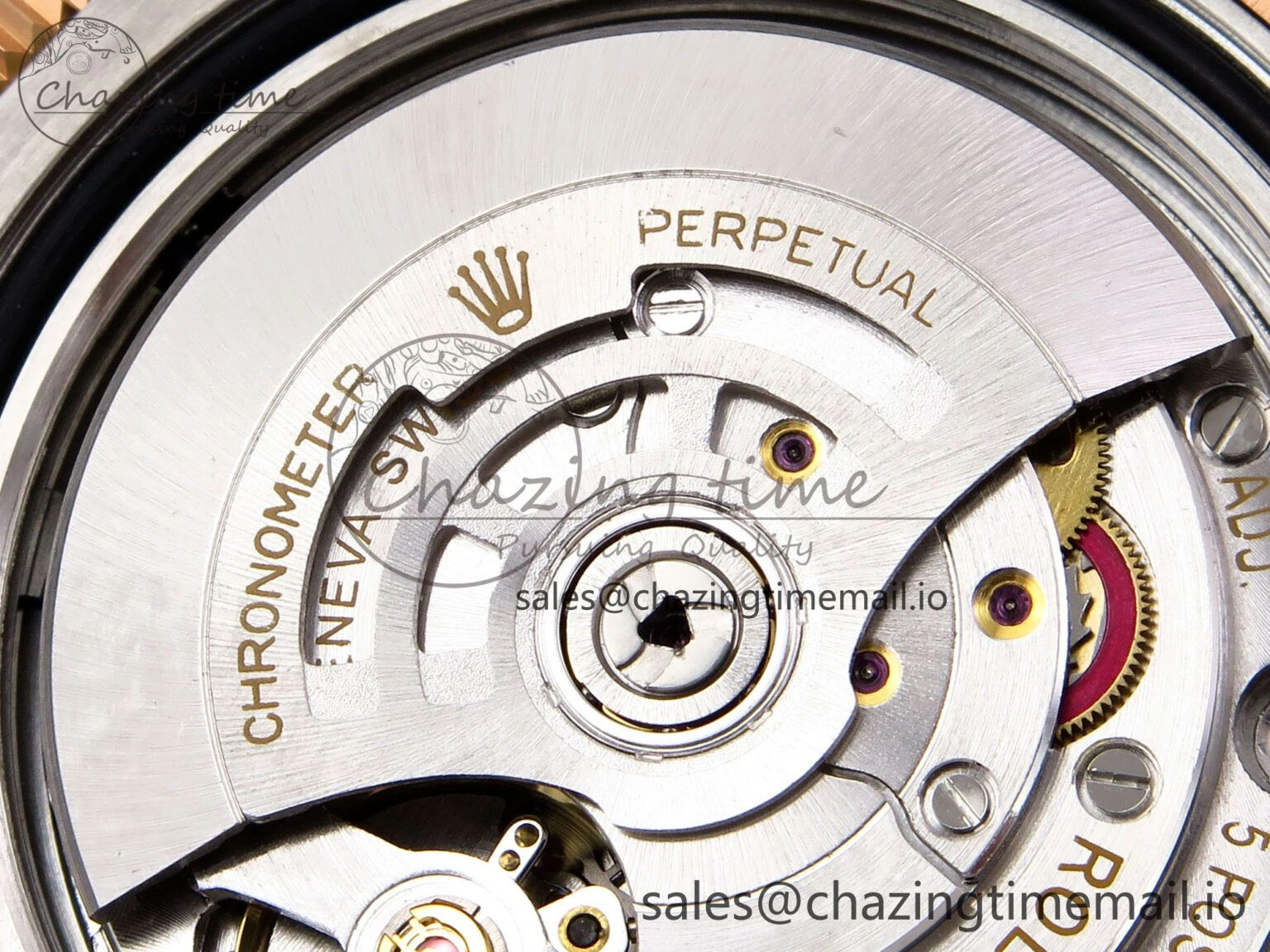 Trendsetting GMT Master II 126711 CHNR 904L EWEF 1:1 Best Edition on SS RG Oyster Bracelet SH3285 CHS 1064