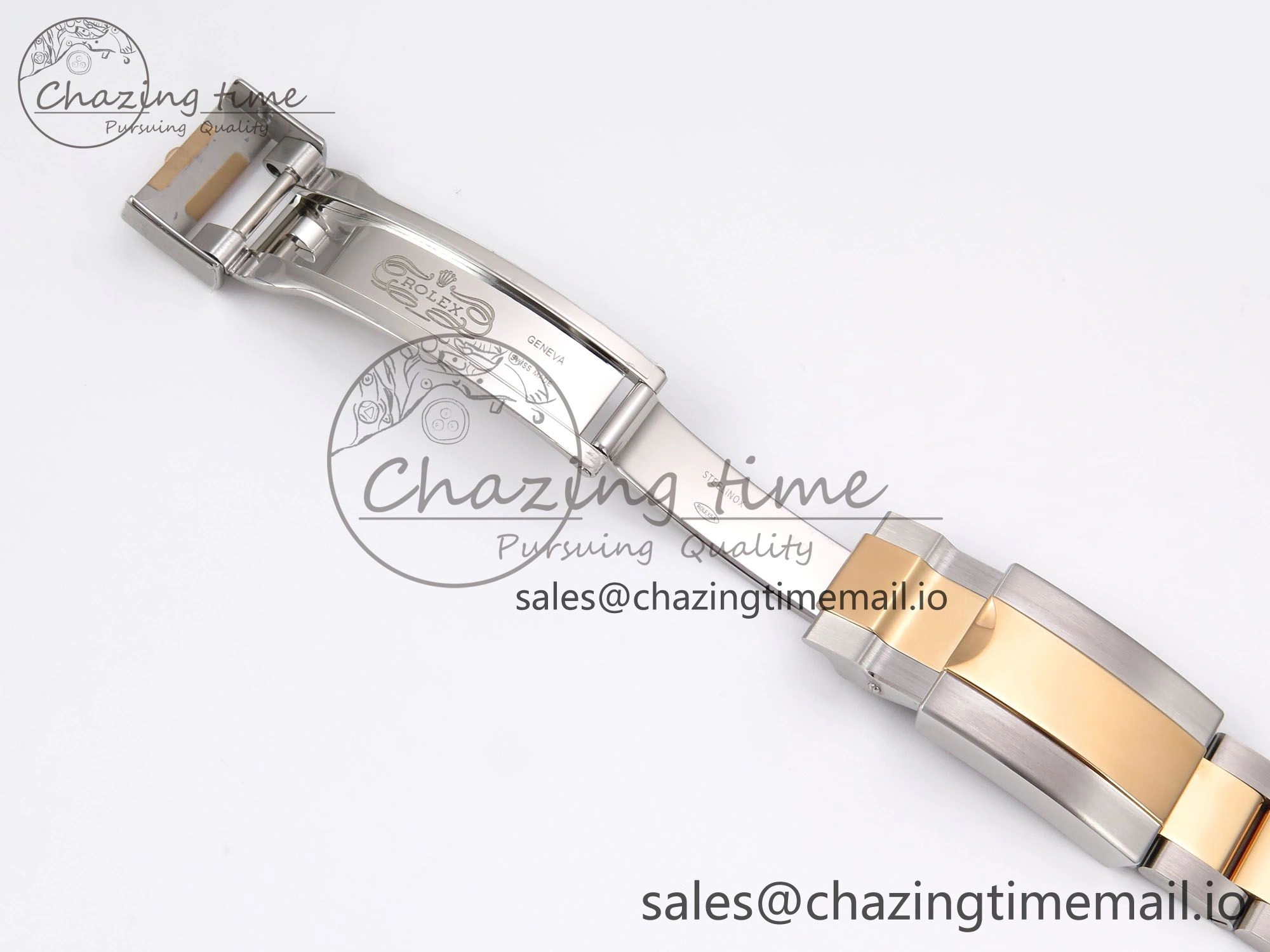 Trendsetting GMT Master II 126711 CHNR 904L EWEF 1:1 Best Edition on SS RG Oyster Bracelet SH3285 CHS 1064